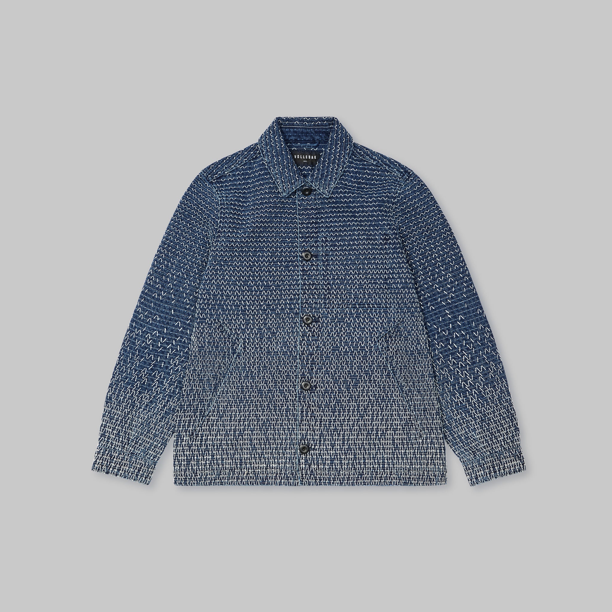Sashiko Chore Jacket. Blue edition
