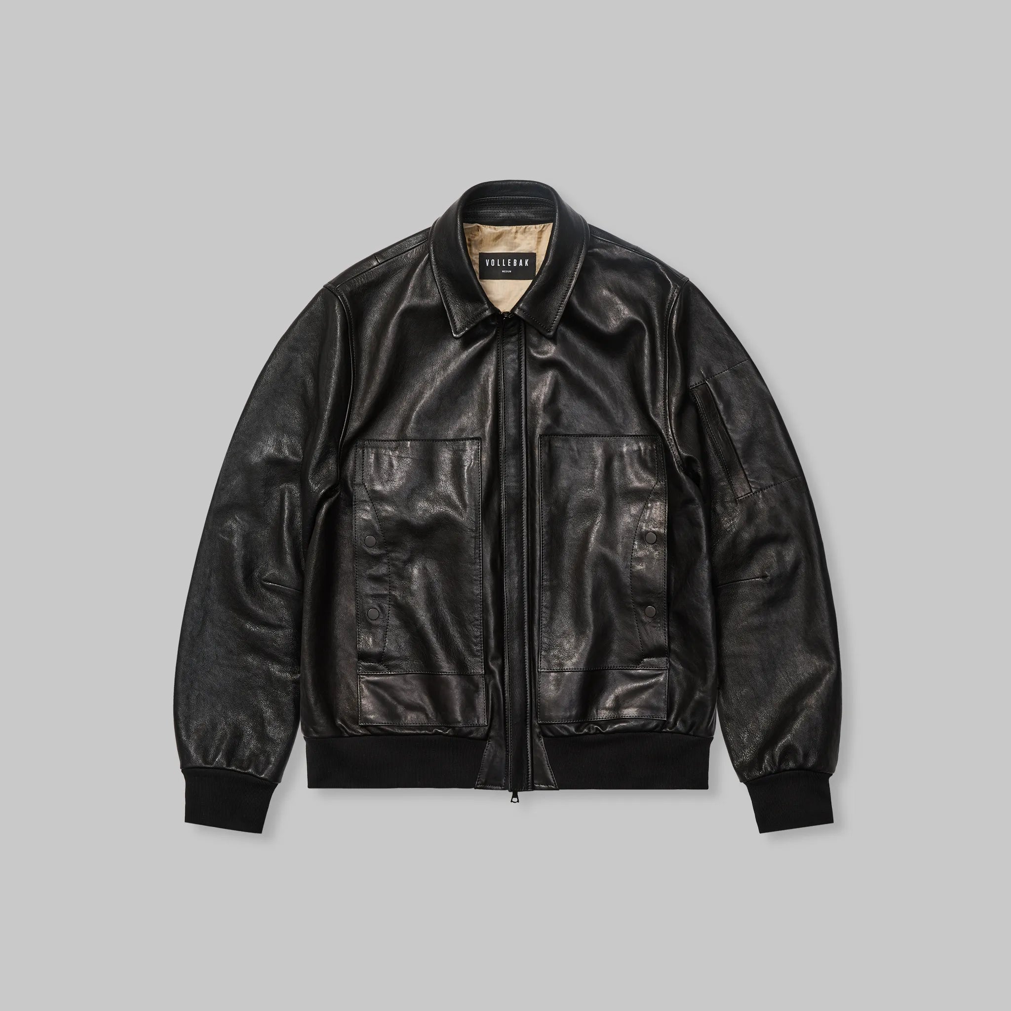 Leather Shielding Jacket