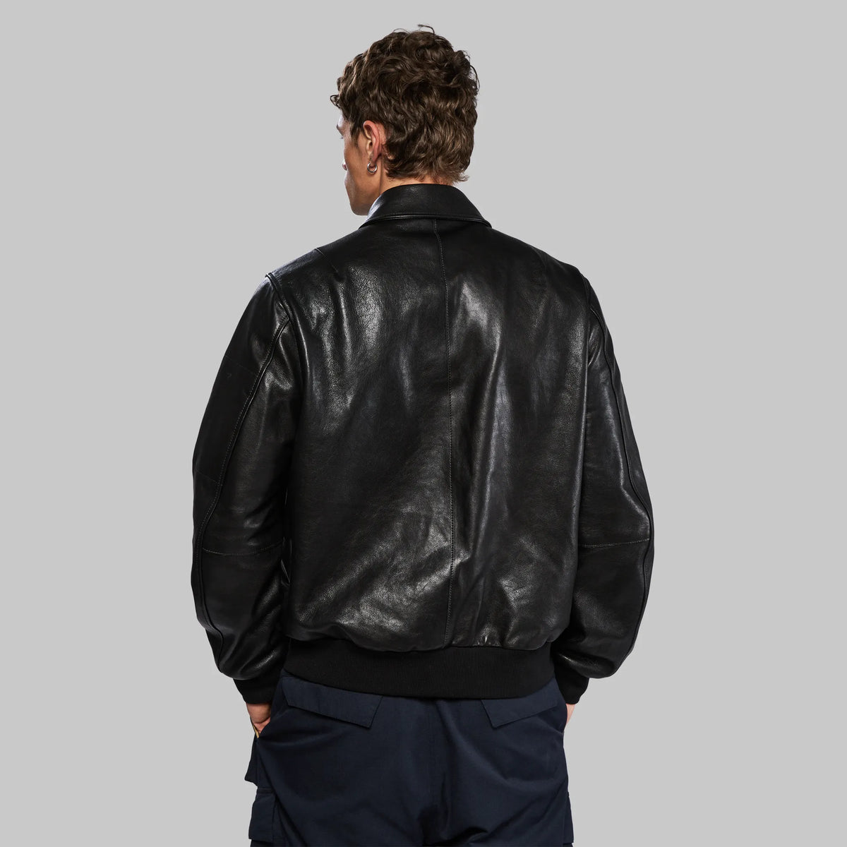 Leather Shielding Jacket