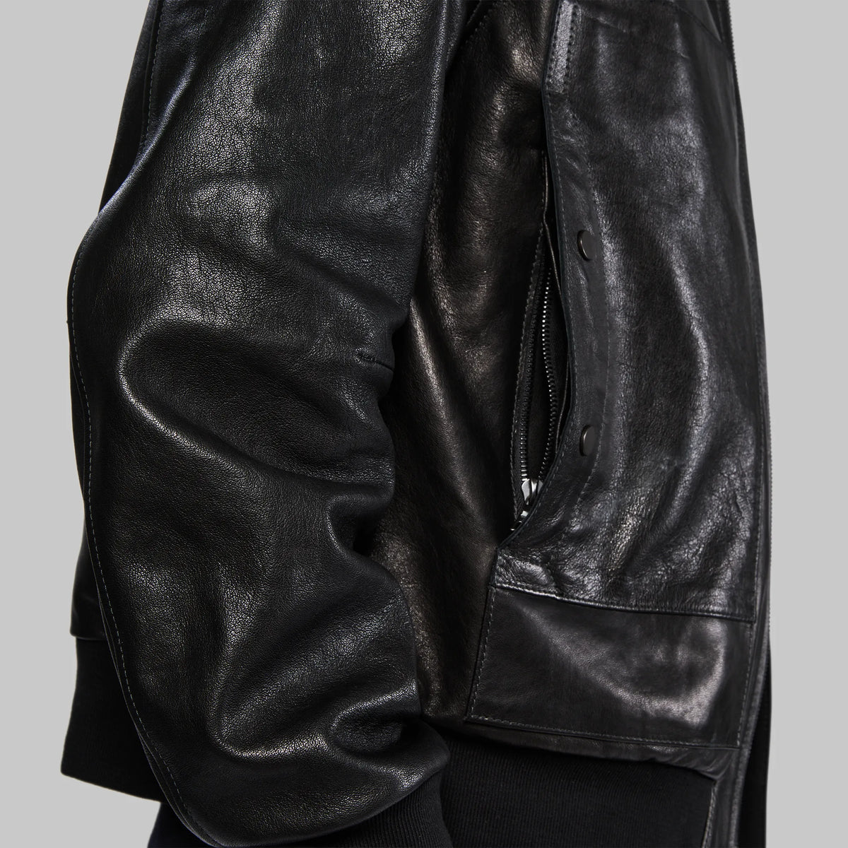 Leather Shielding Jacket