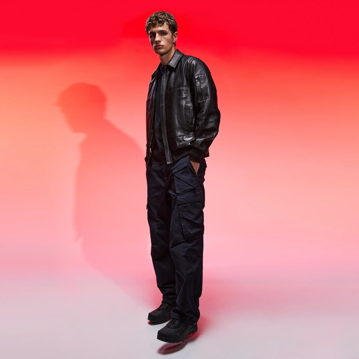 Leather Shielding Jacket
