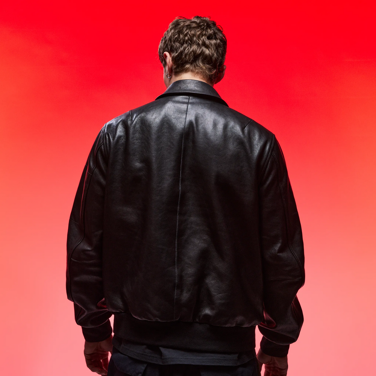 Leather Shielding Jacket