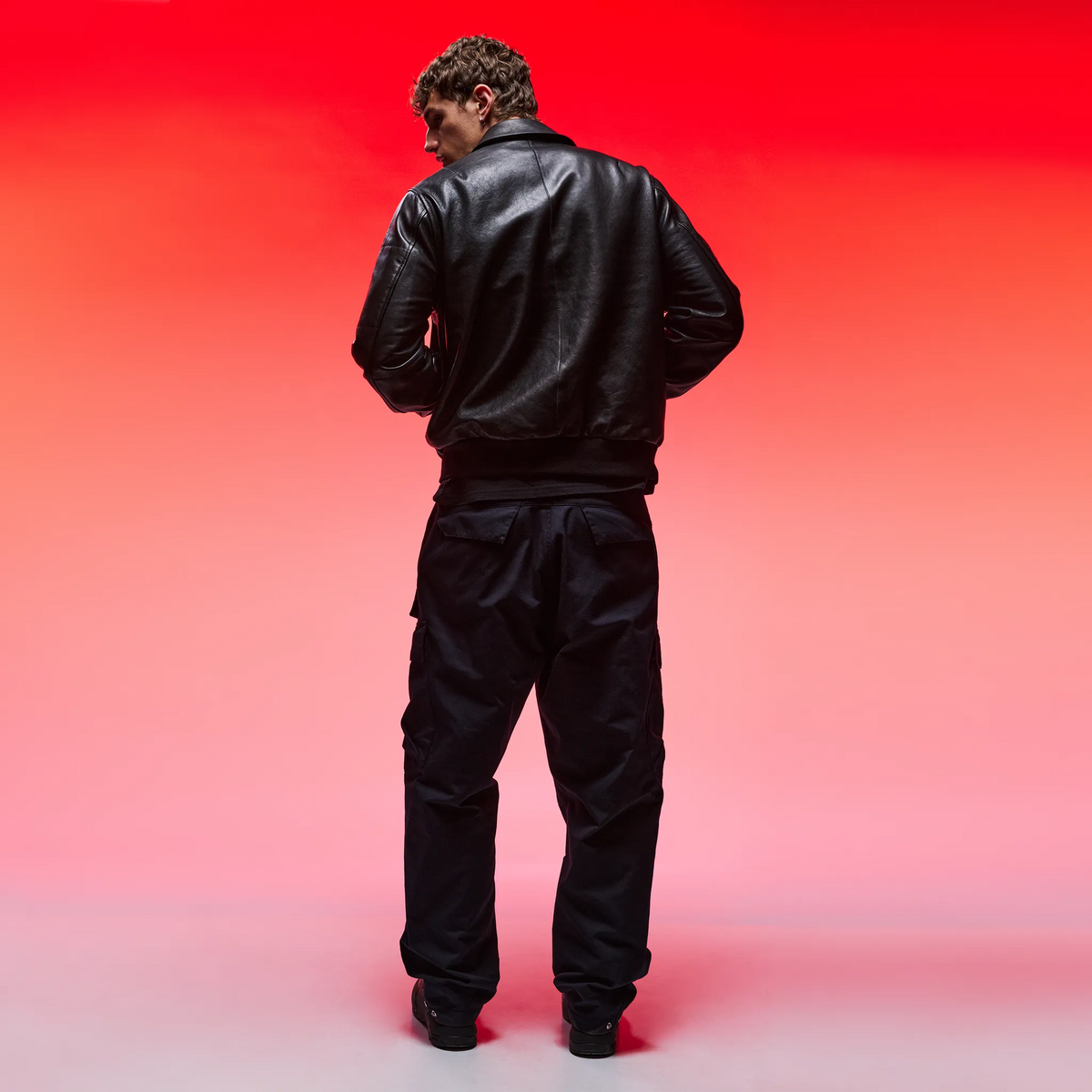 Leather Shielding Jacket