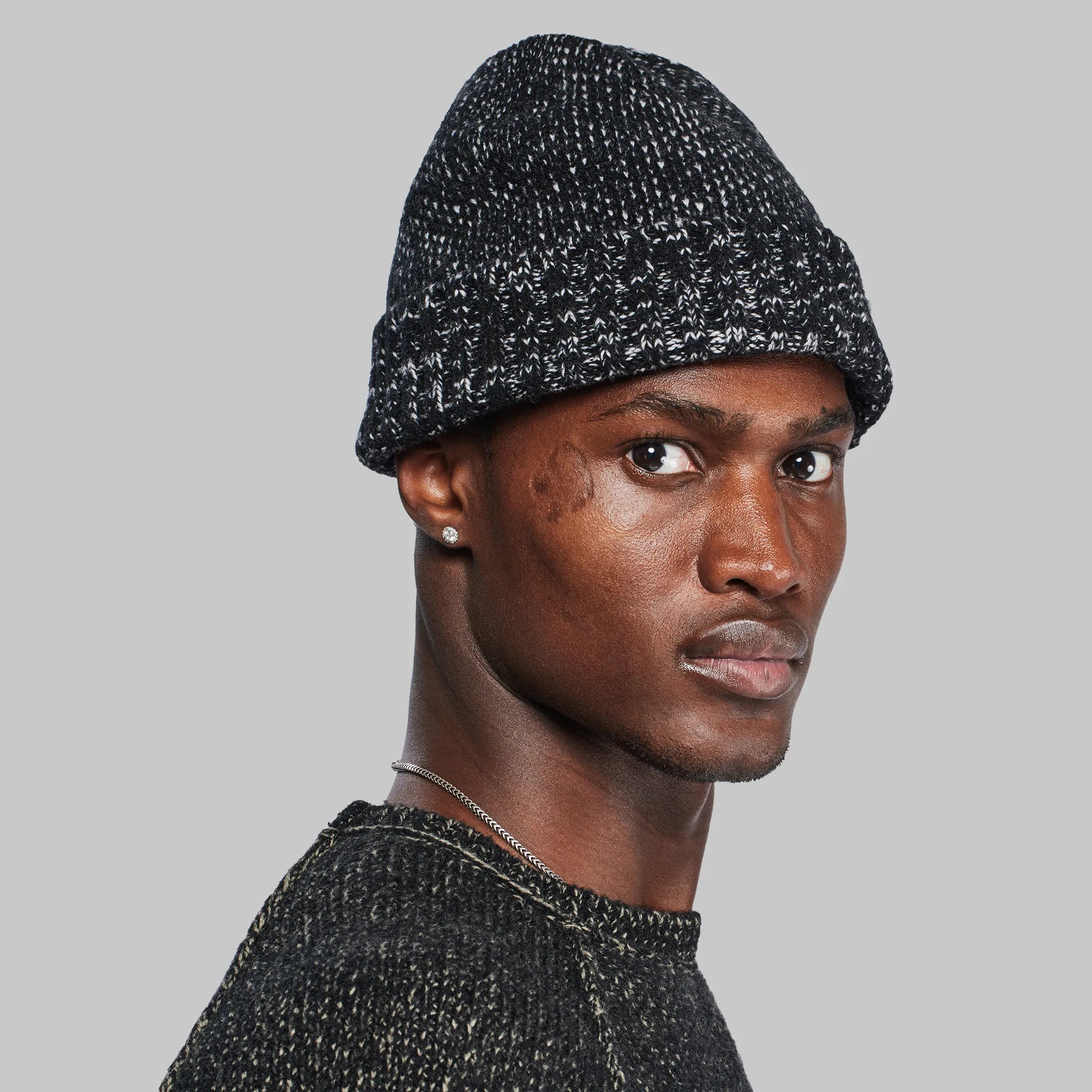Lab-Grown Beanie. Black edition