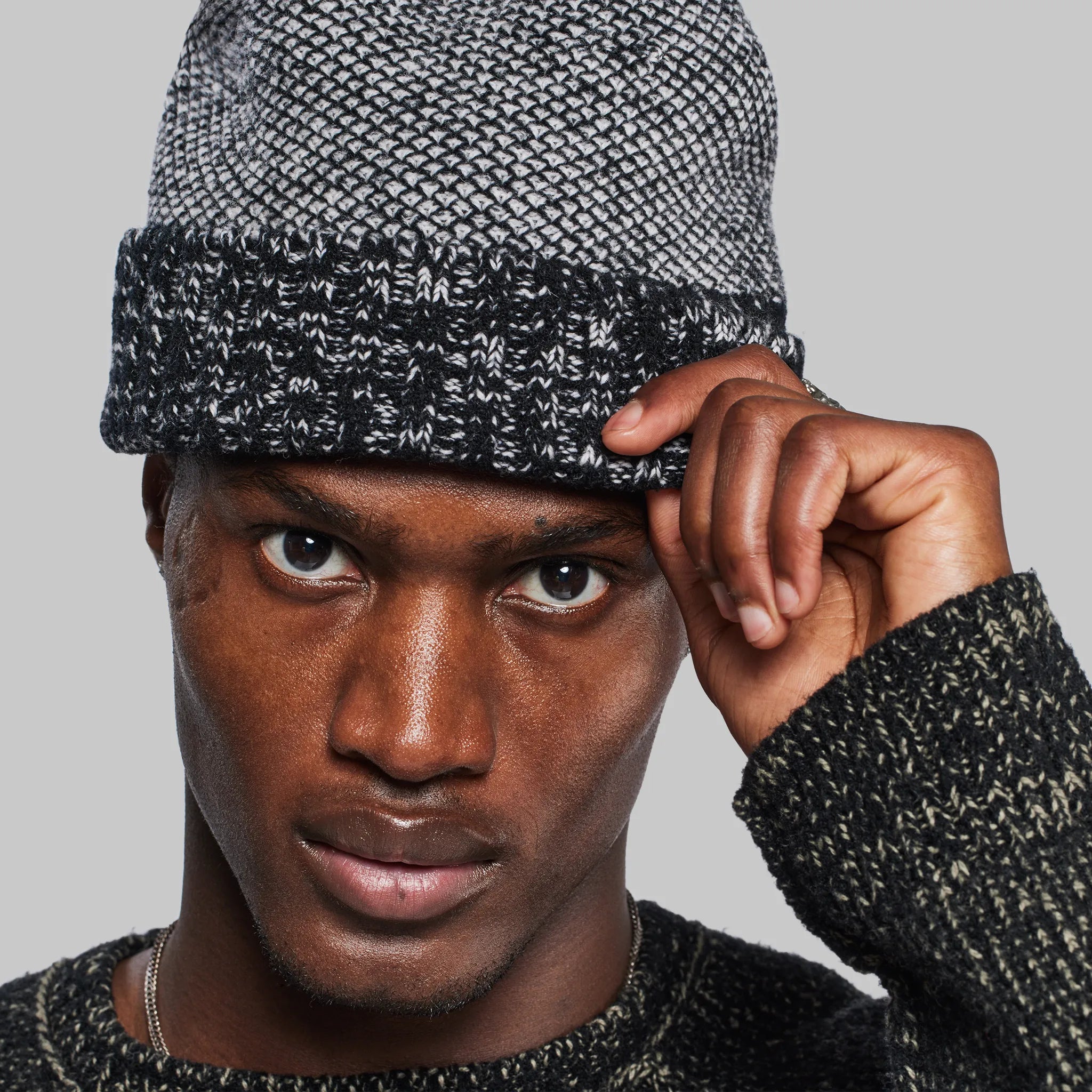 Lab-Grown Beanie. Black edition