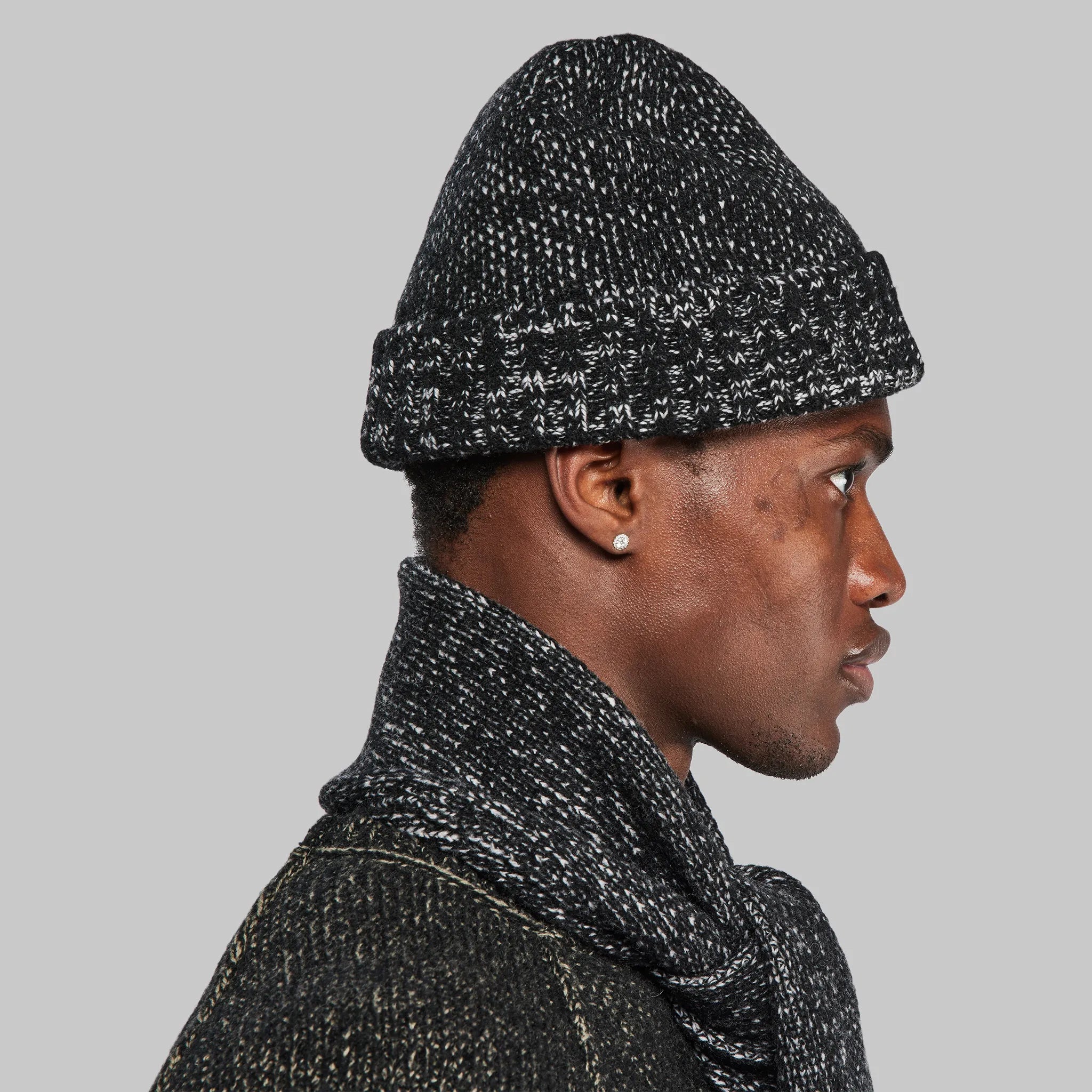 Lab-Grown Beanie. Black edition