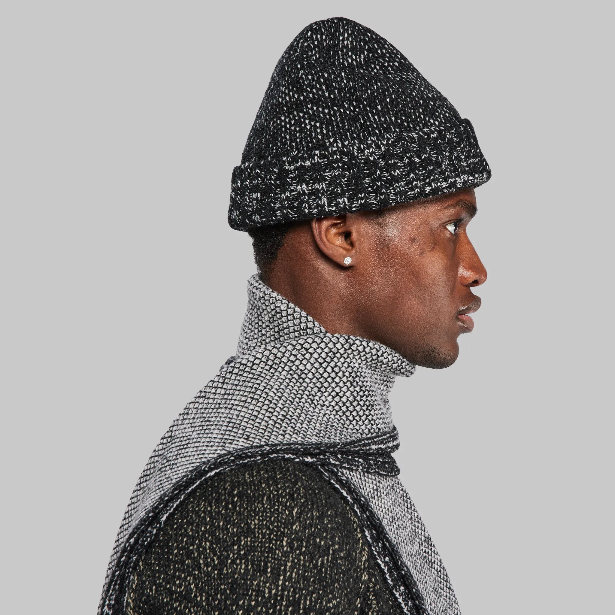 Lab-Grown Beanie. Black edition