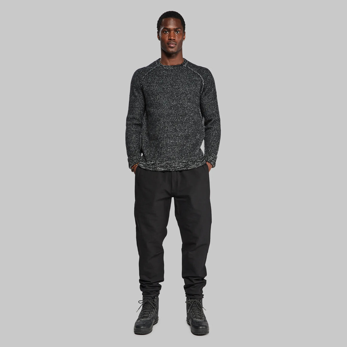 Lab-Grown Sweater. Black edition