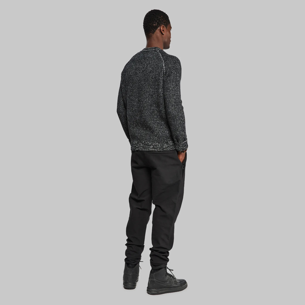 Lab-Grown Sweater. Black edition