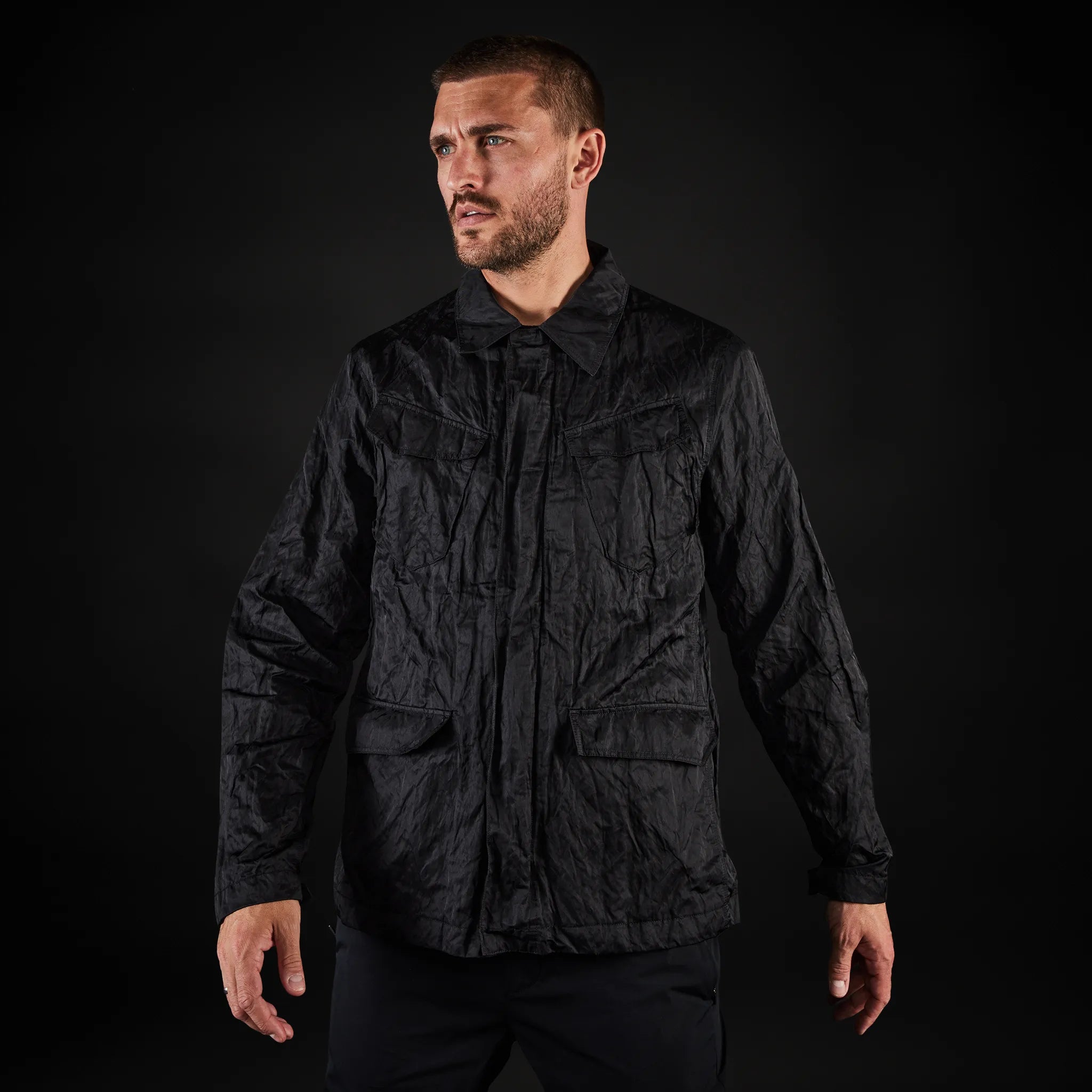 Steel Field Jacket. Black edition