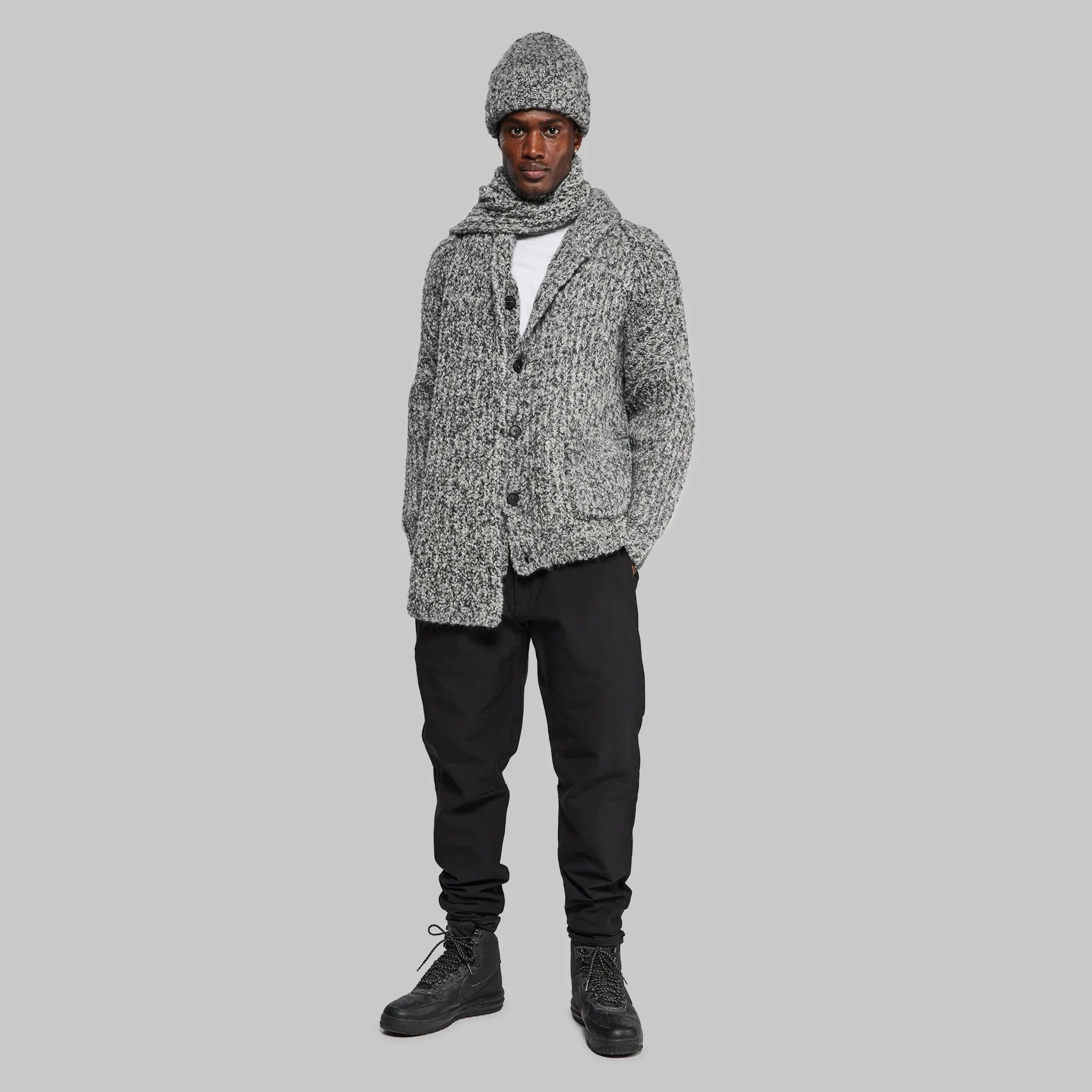 Sub Zero Scarf. Grey Marl edition