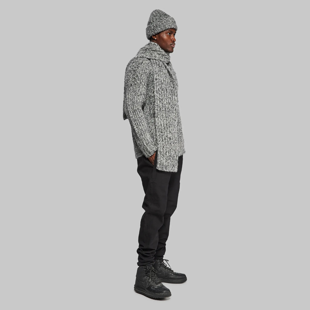 Sub Zero Scarf. Grey Marl edition