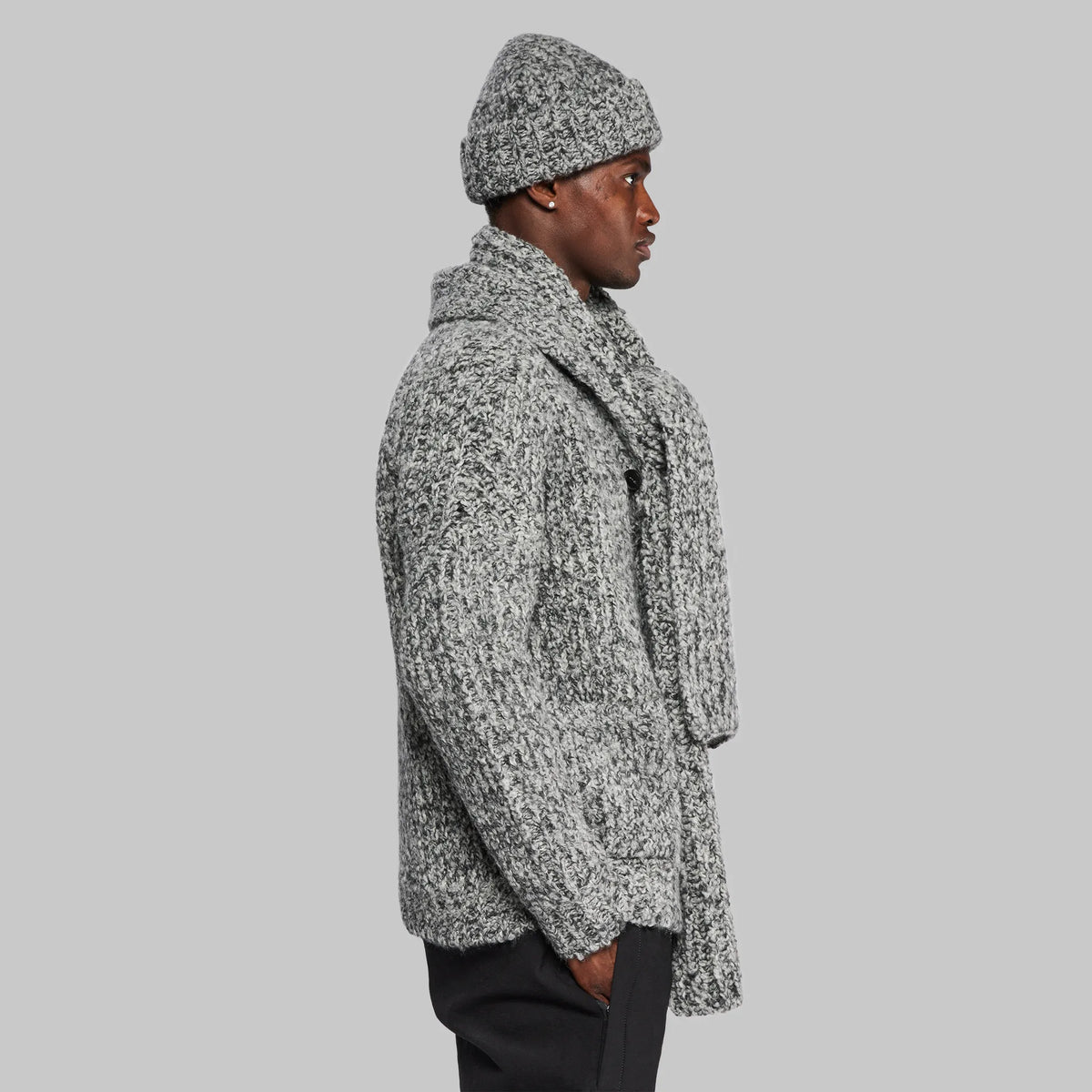Sub Zero Scarf. Grey Marl edition