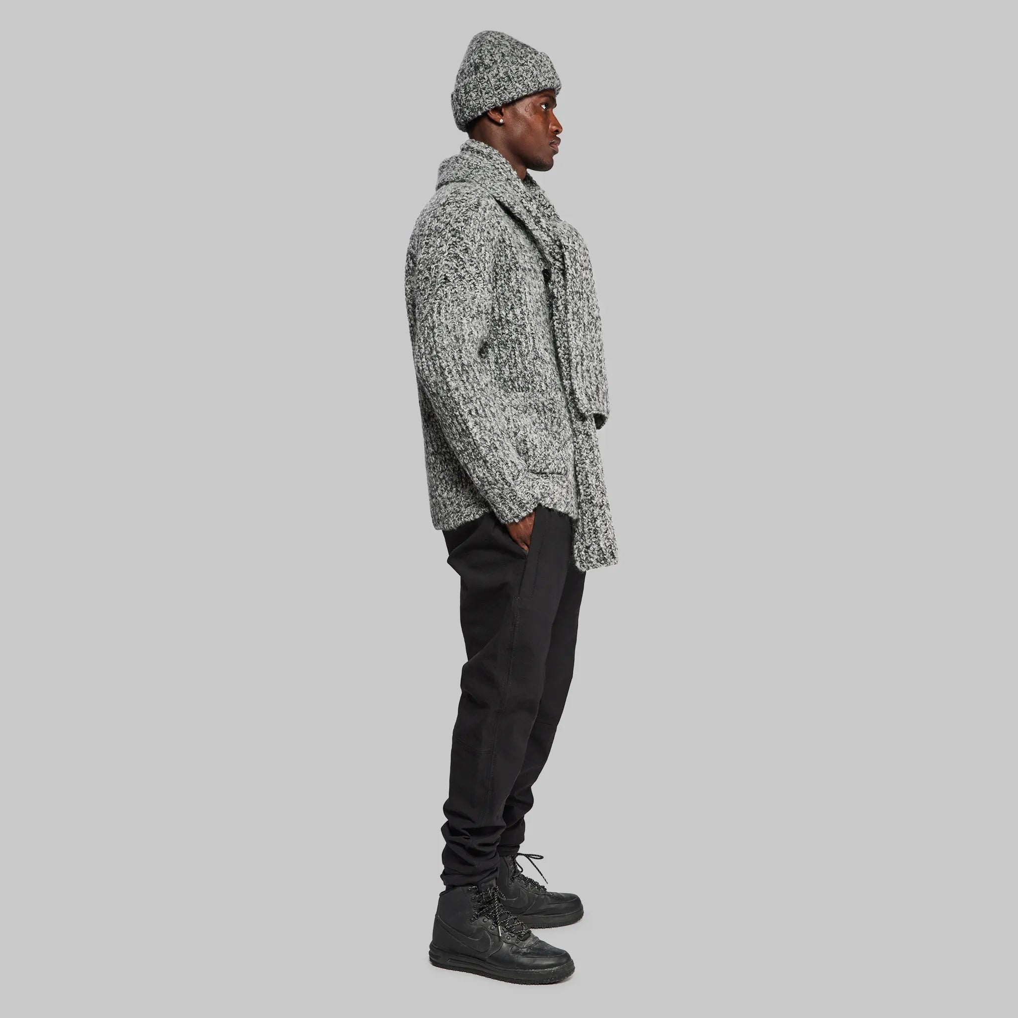 Sub Zero Scarf. Grey Marl edition