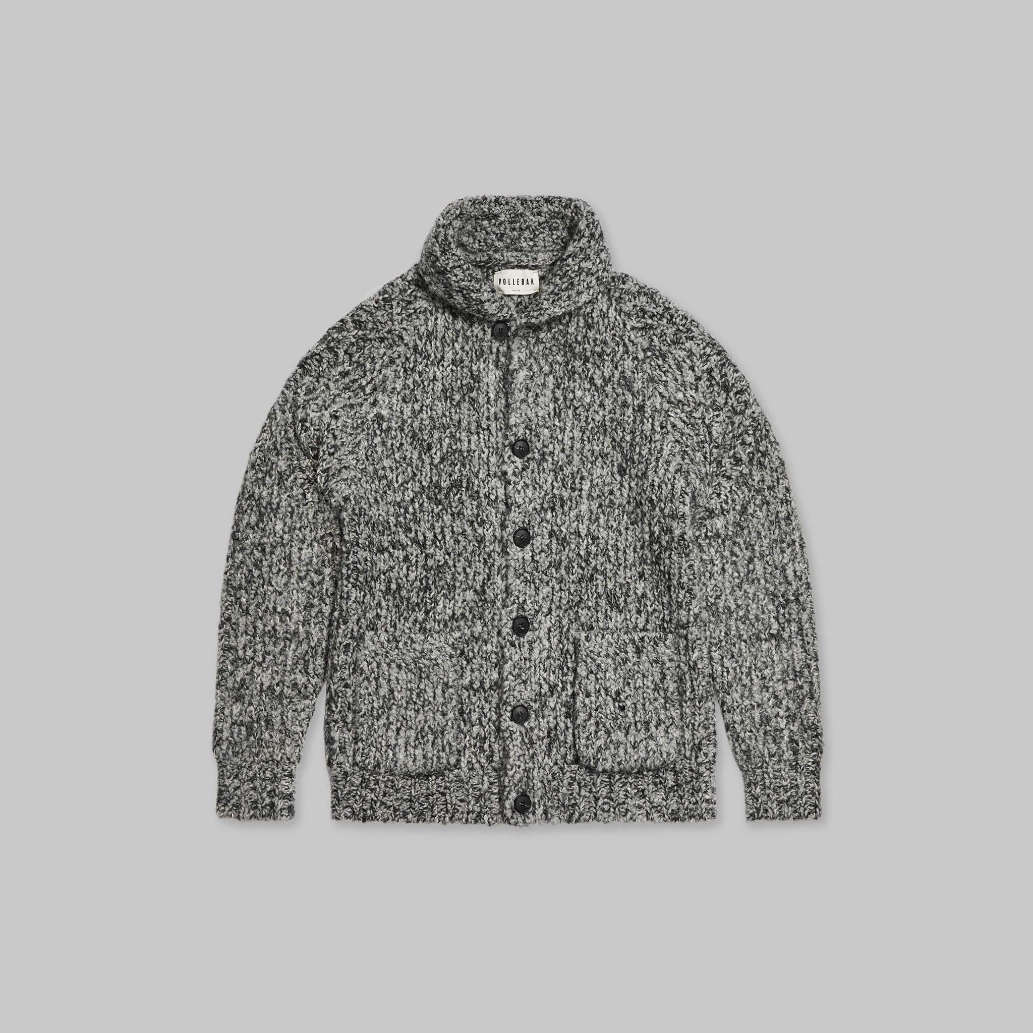 Sub Zero Cardigan. Grey Marl edition