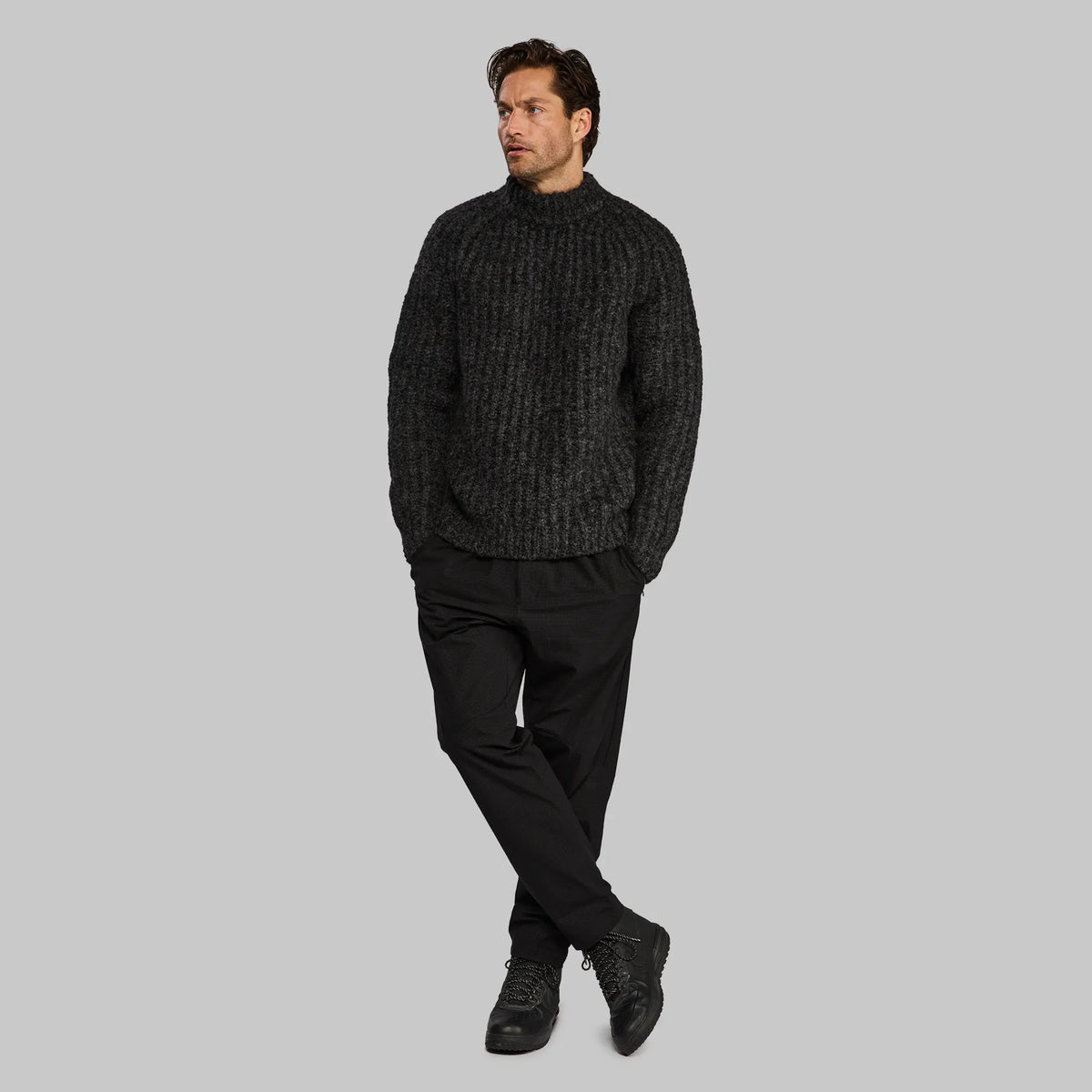 Sub Zero Sweater. Black Marl edition