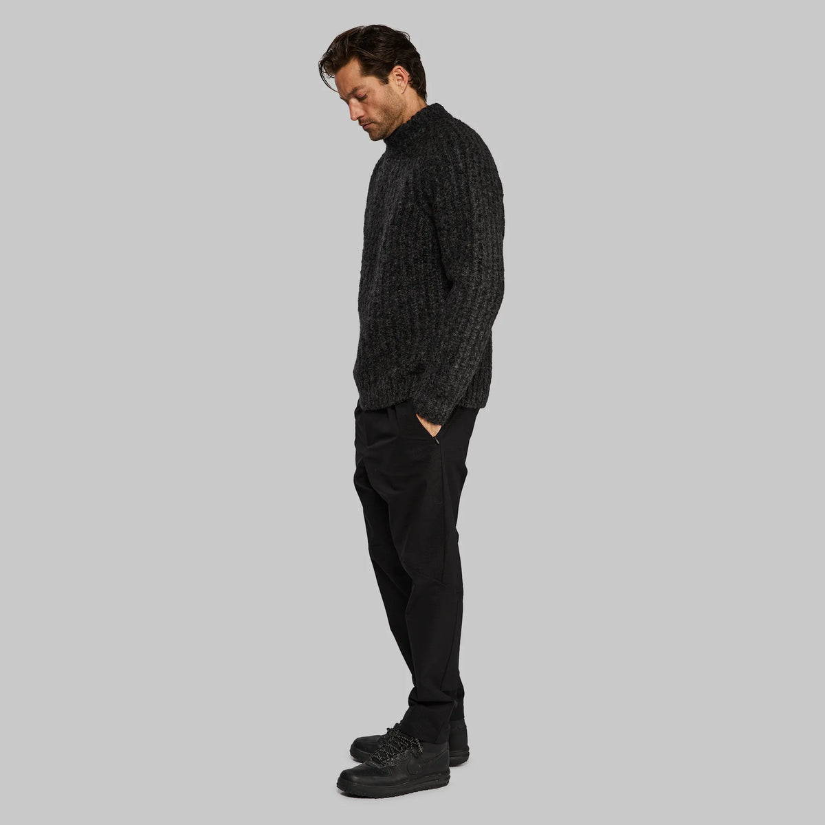 Sub Zero Sweater. Black Marl edition