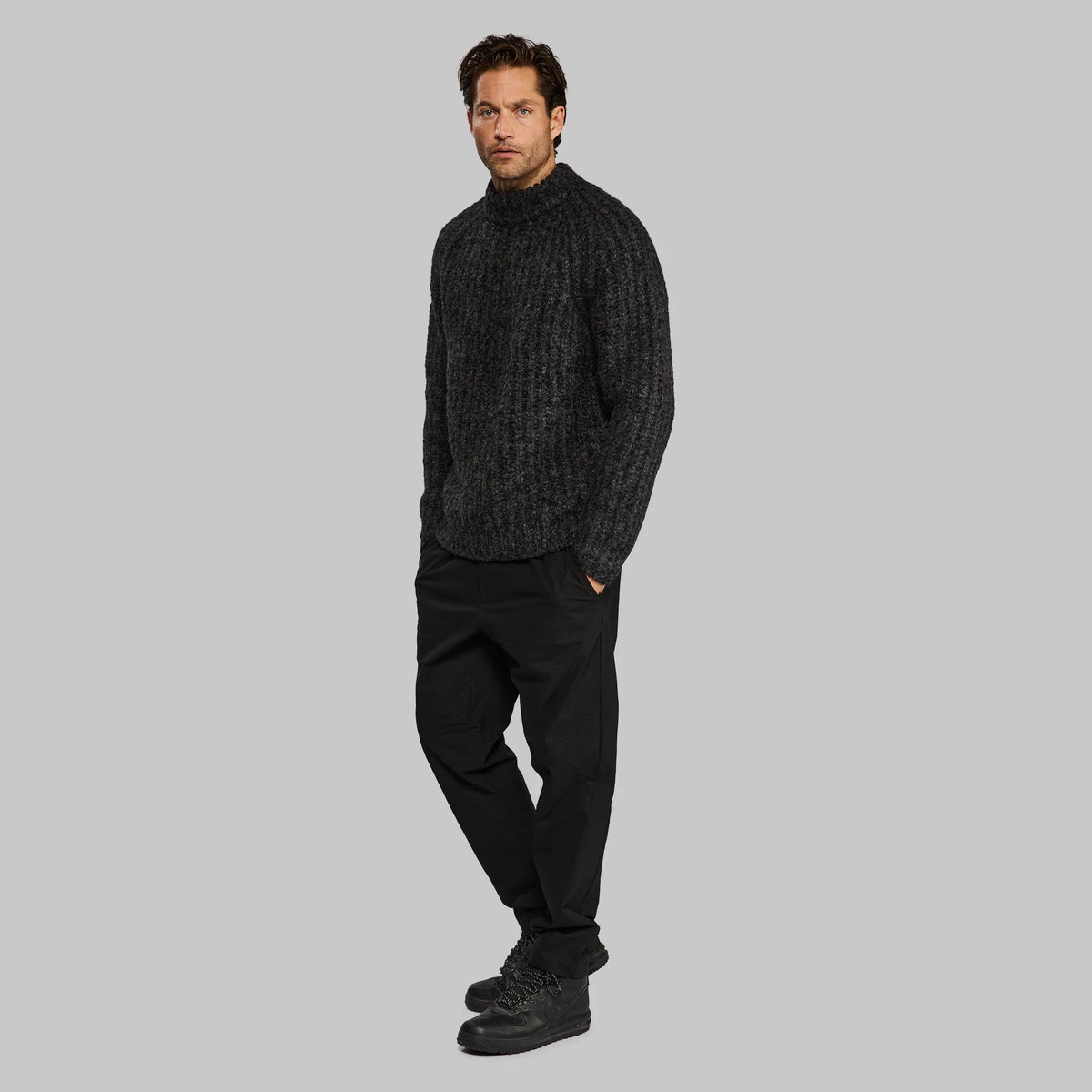 Sub Zero Sweater. Black Marl edition