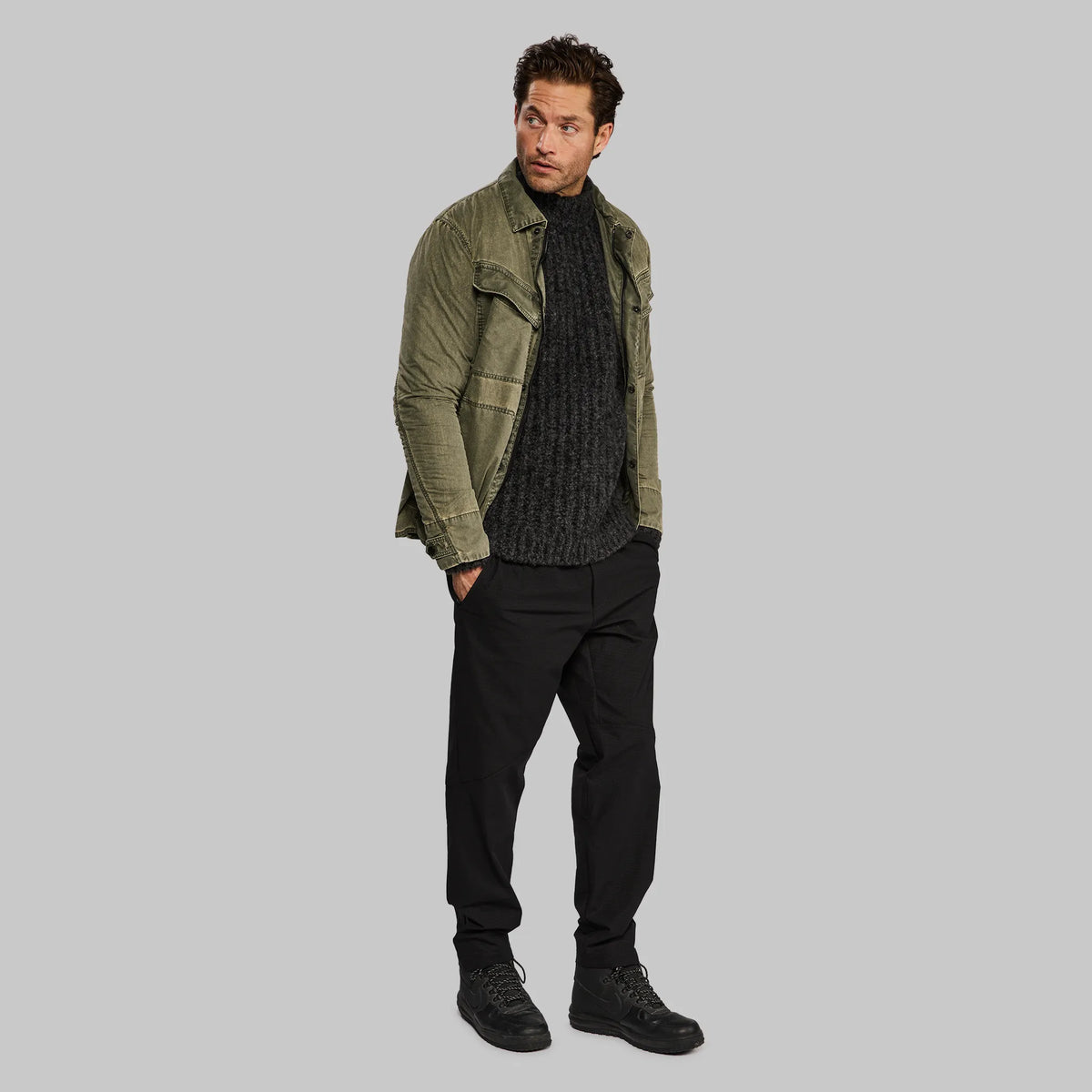 Sub Zero Sweater. Black Marl edition