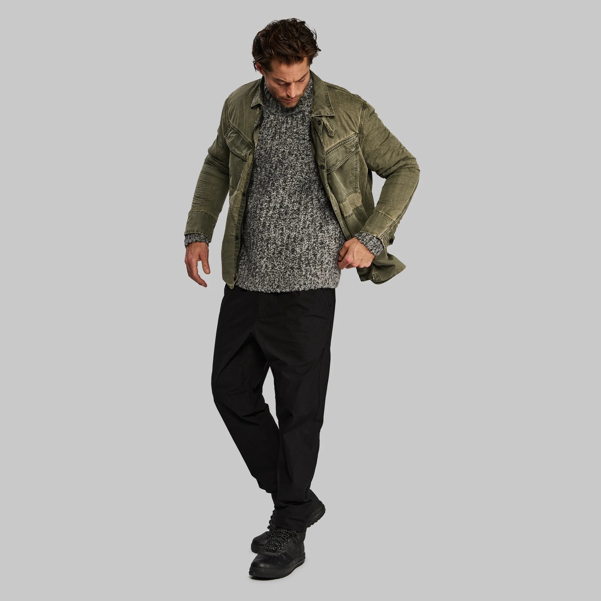 Sub Zero Sweater. Grey Marl edition