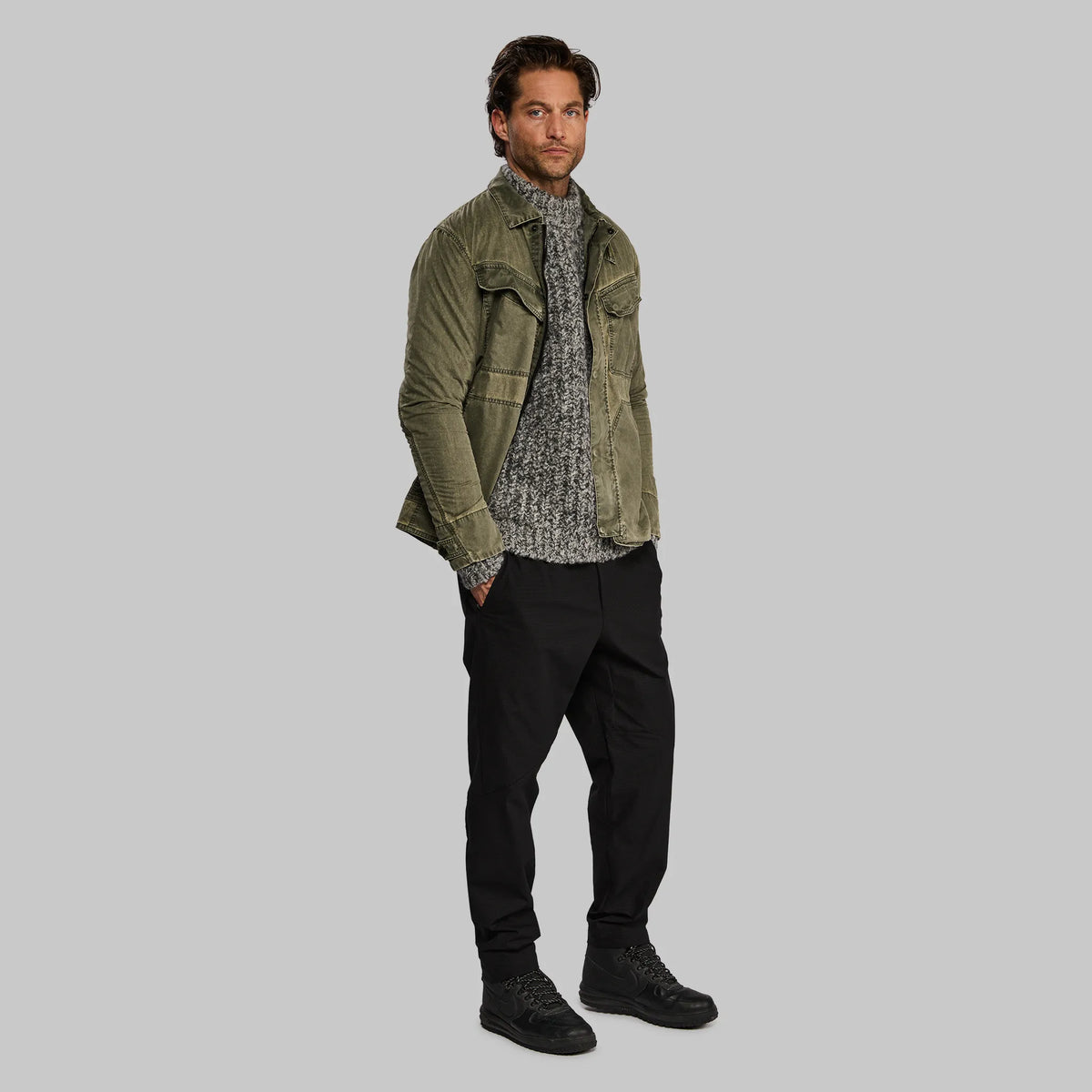 Sub Zero Sweater. Grey Marl edition