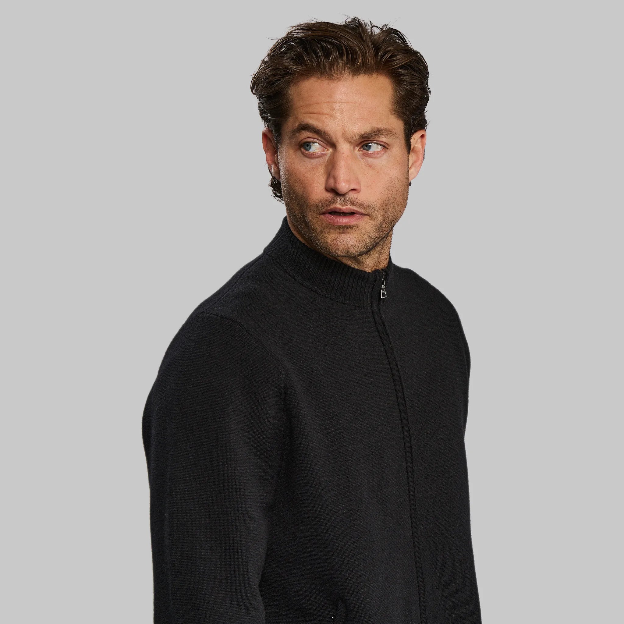 Planet Earth Cardigan. Black edition