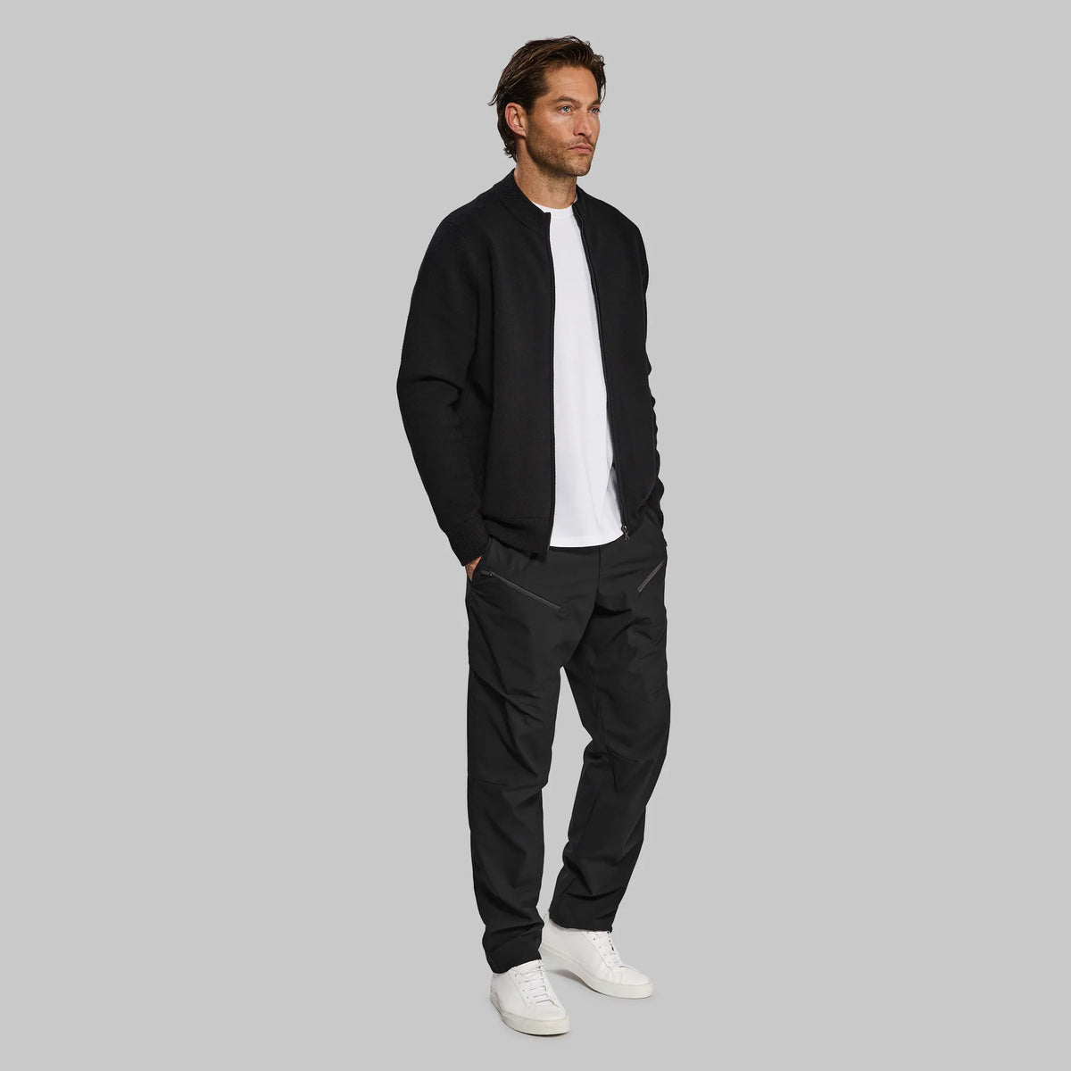 Planet Earth Cardigan. Black edition