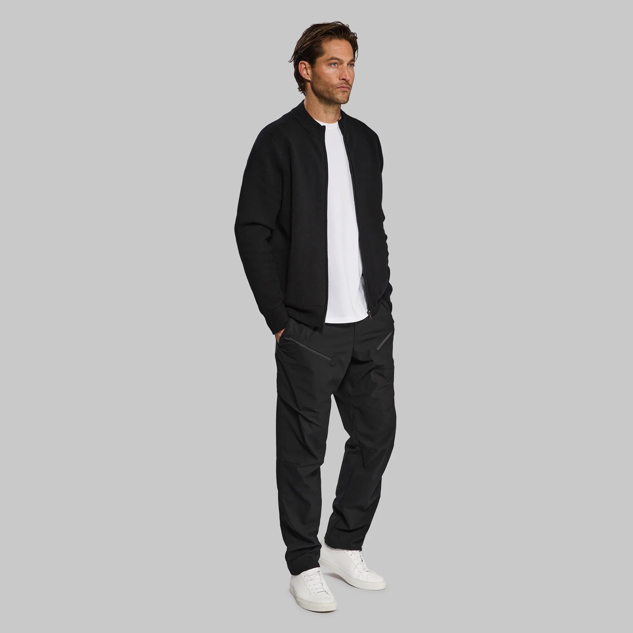 Planet Earth Cardigan. Black edition