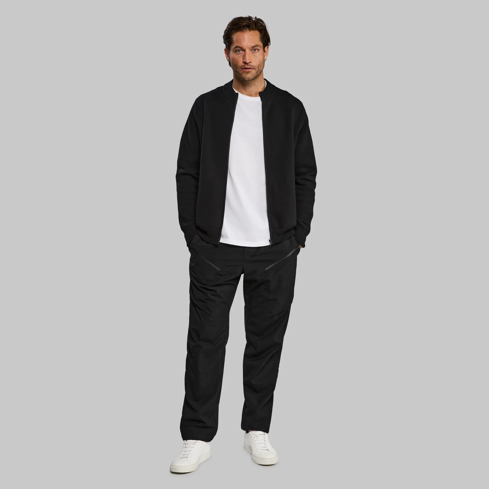 Planet Earth Cardigan. Black edition