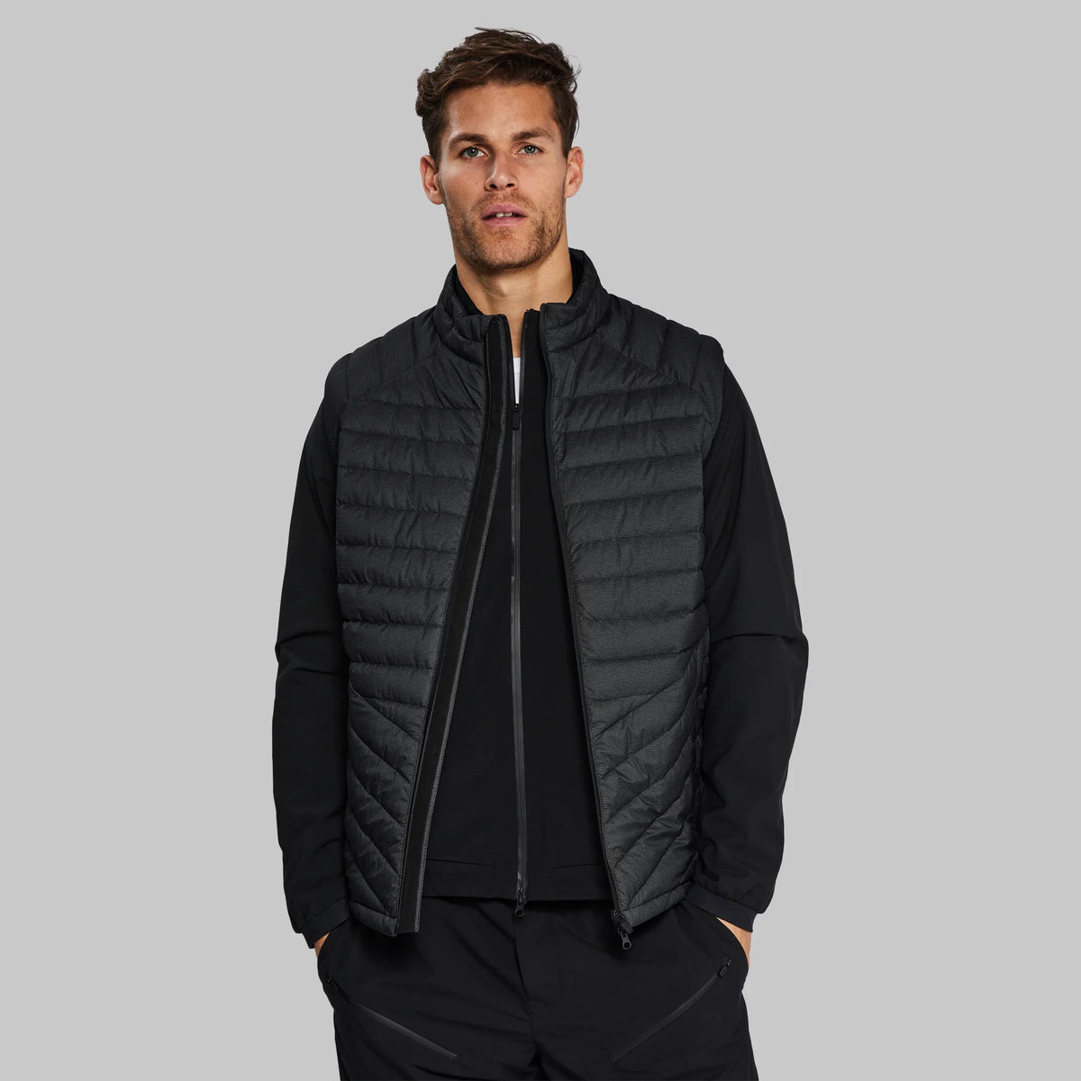 Ultralight Puffer Vest with Dyneema®. Black edition