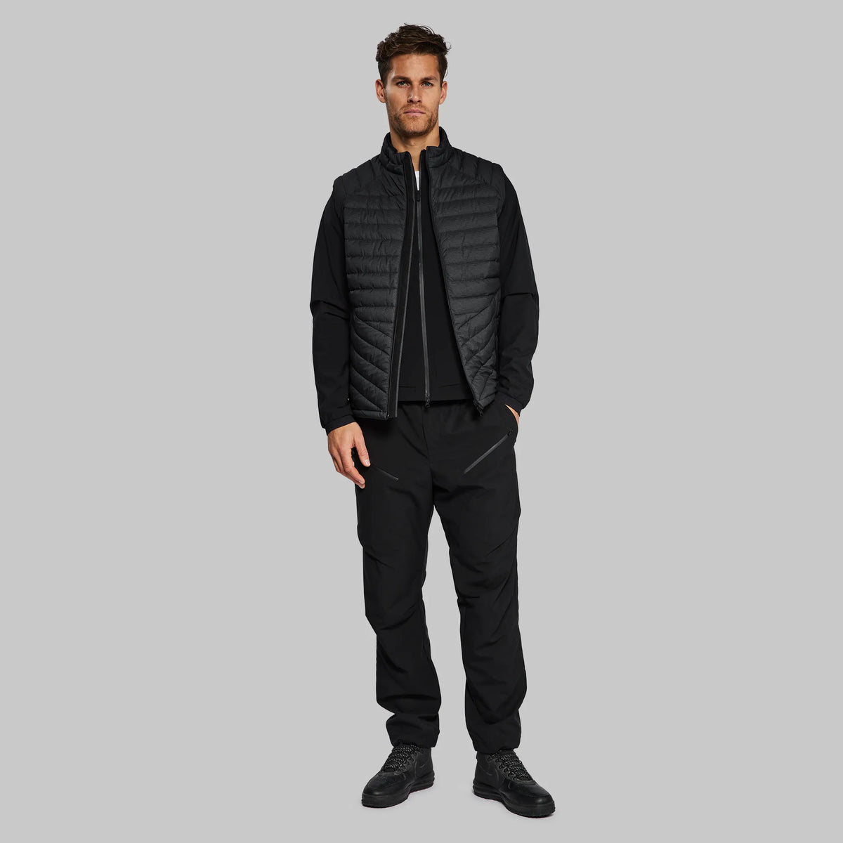 Ultralight Puffer Vest with Dyneema®. Black edition