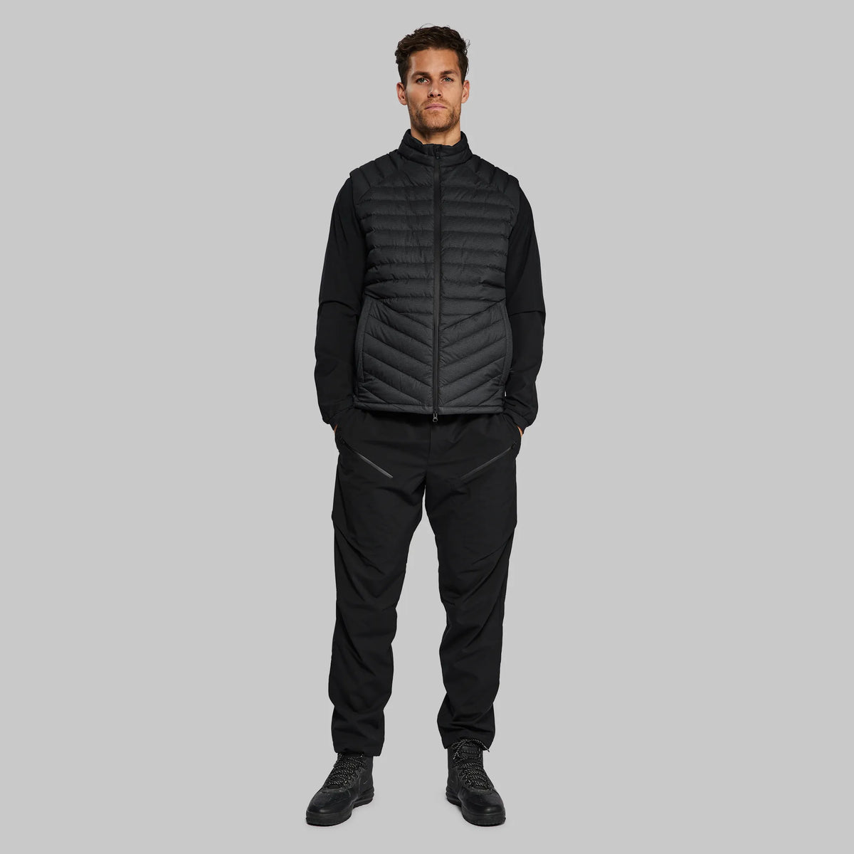 Ultralight Puffer Vest with Dyneema®. Black edition
