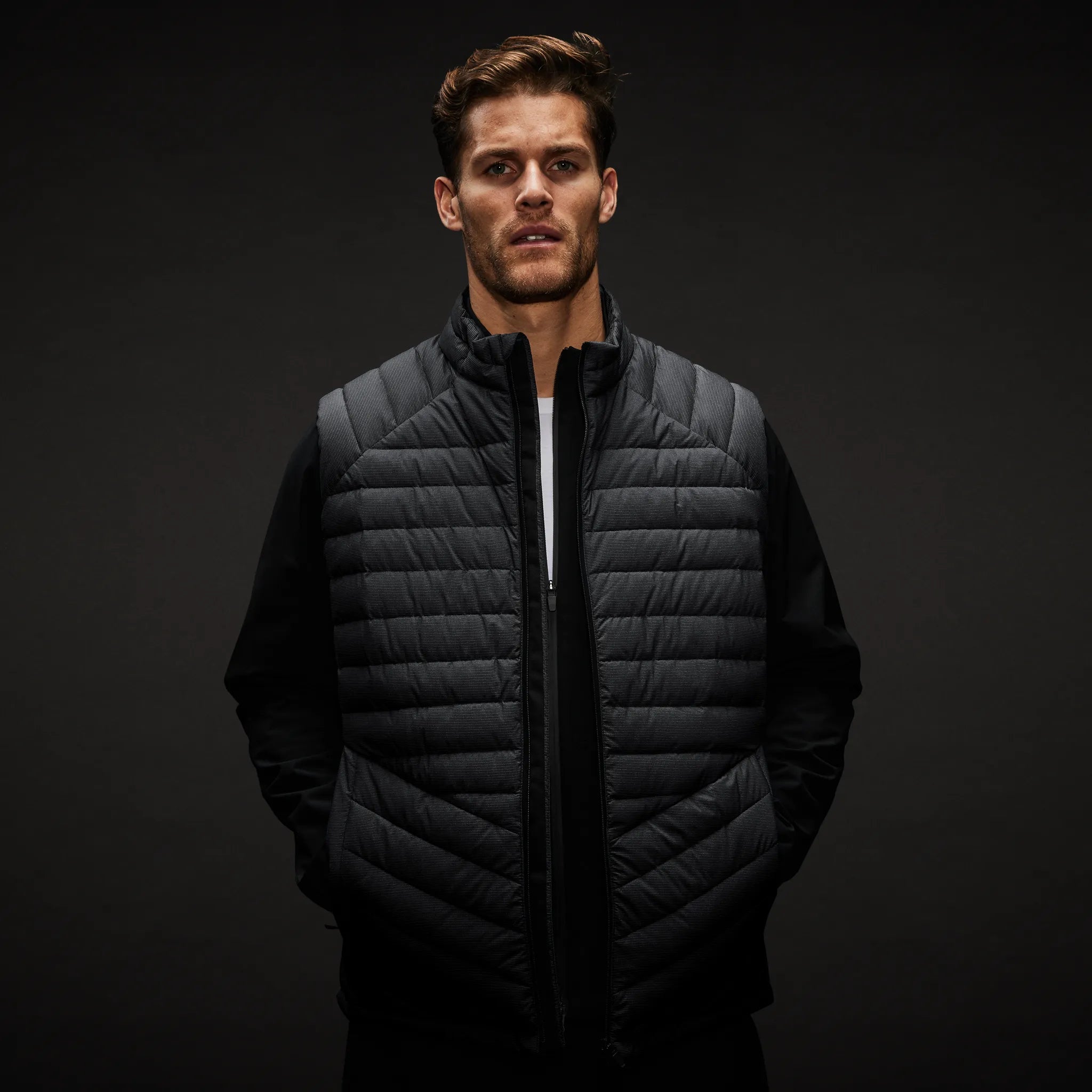 Ultralight Puffer Vest with Dyneema®. Black edition