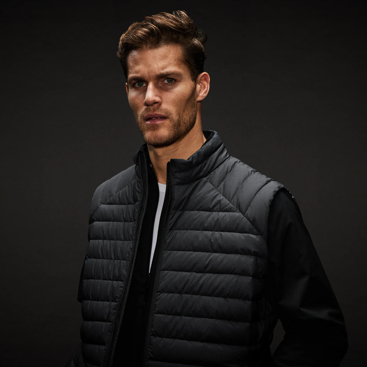 Ultralight Puffer Vest with Dyneema®. Black edition