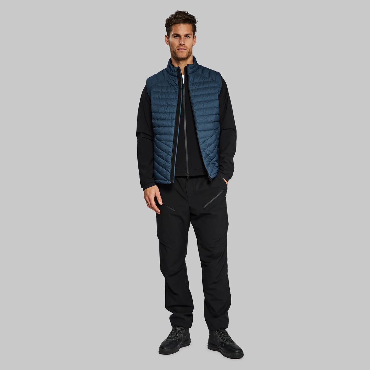 Ultralight Puffer Vest with Dyneema®. Blue edition