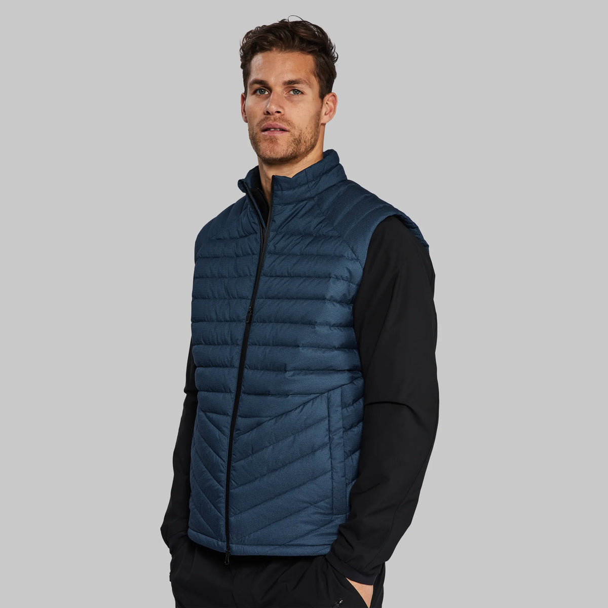 Ultralight Puffer Vest with Dyneema®. Blue edition