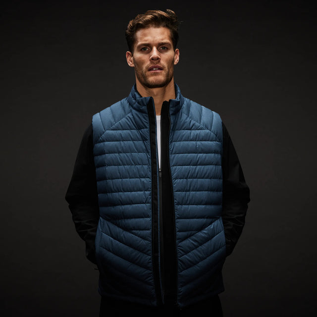 Ultralight Puffer Vest with Dyneema®. Blue edition