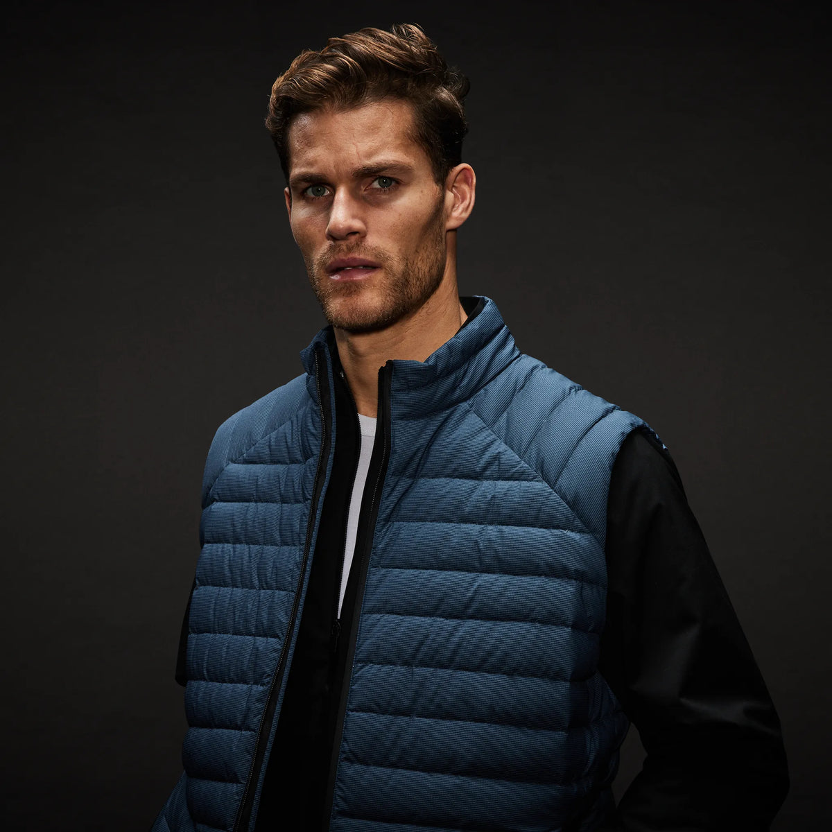 Ultralight Puffer Vest with Dyneema®. Blue edition