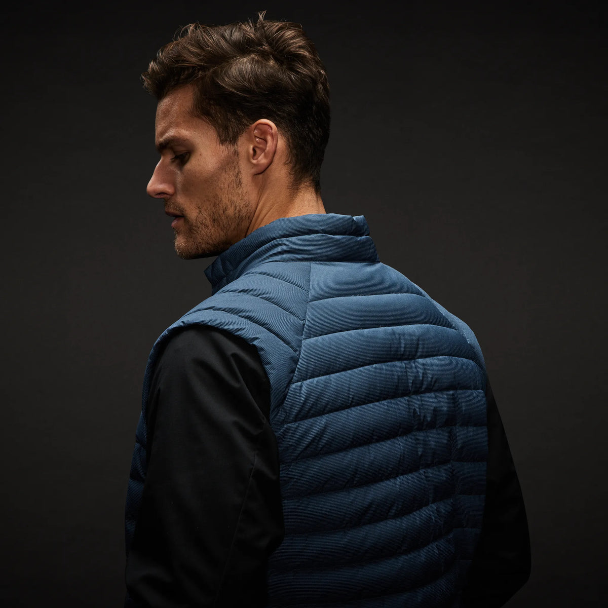 Ultralight Puffer Vest with Dyneema®. Blue edition