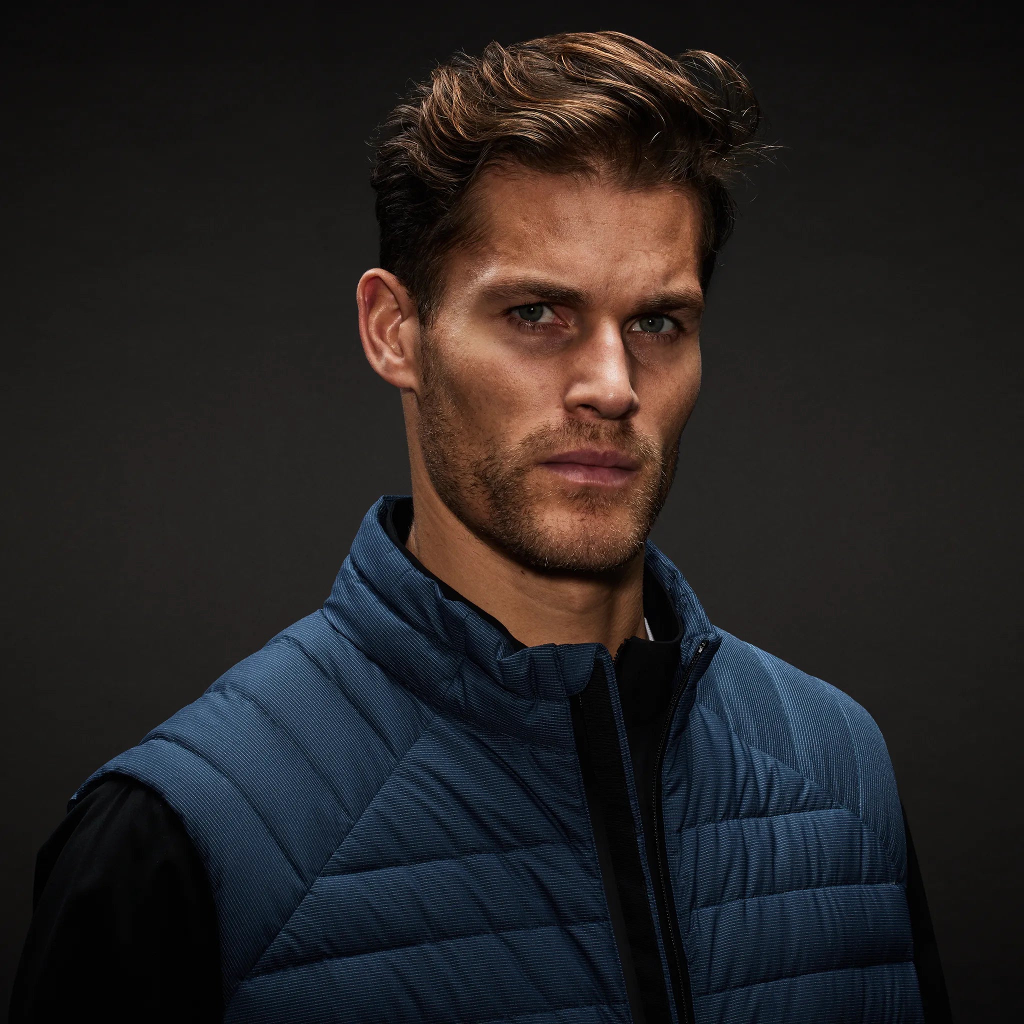 Ultralight Puffer Vest with Dyneema®. Blue edition