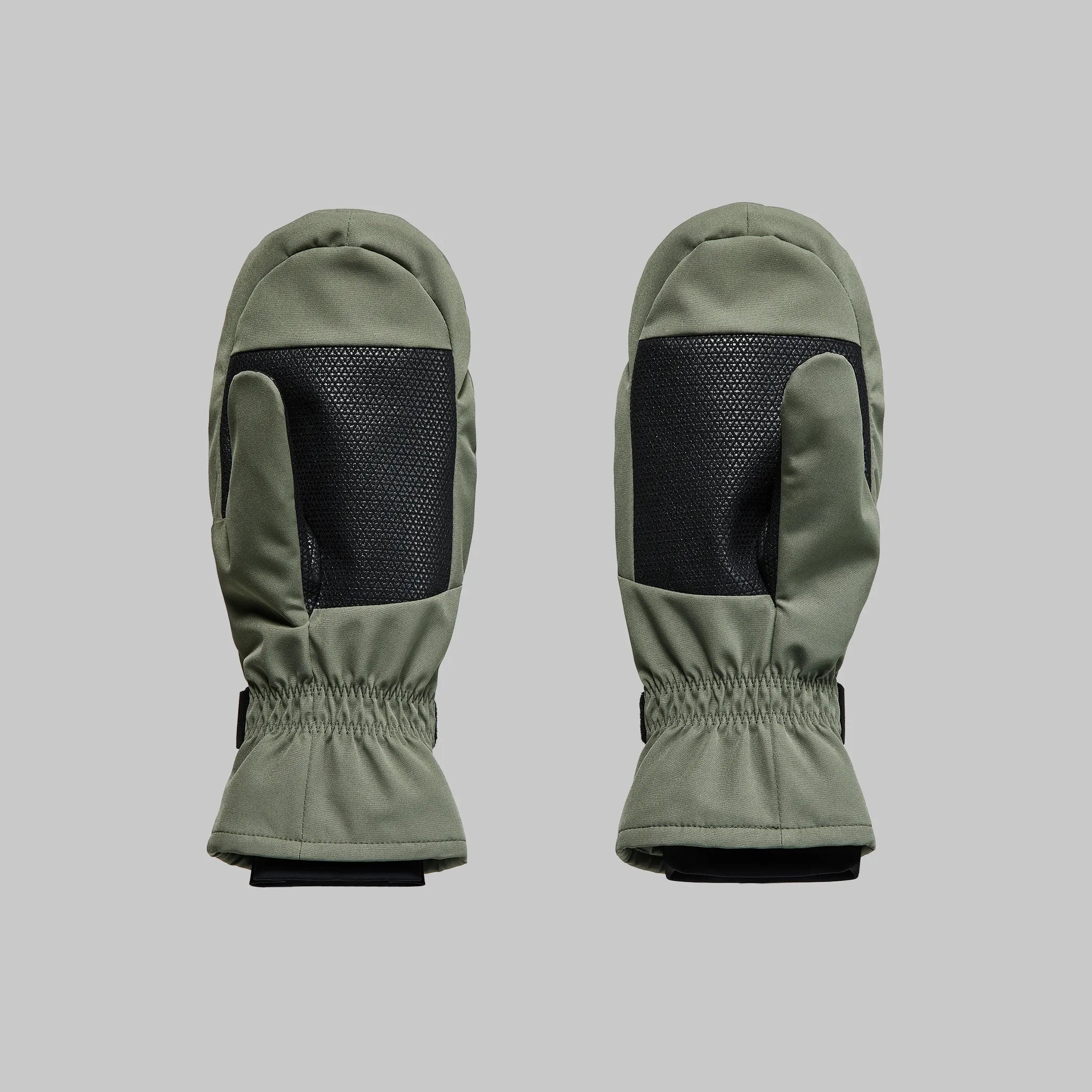 Waterfallproof Mitts. Green edition