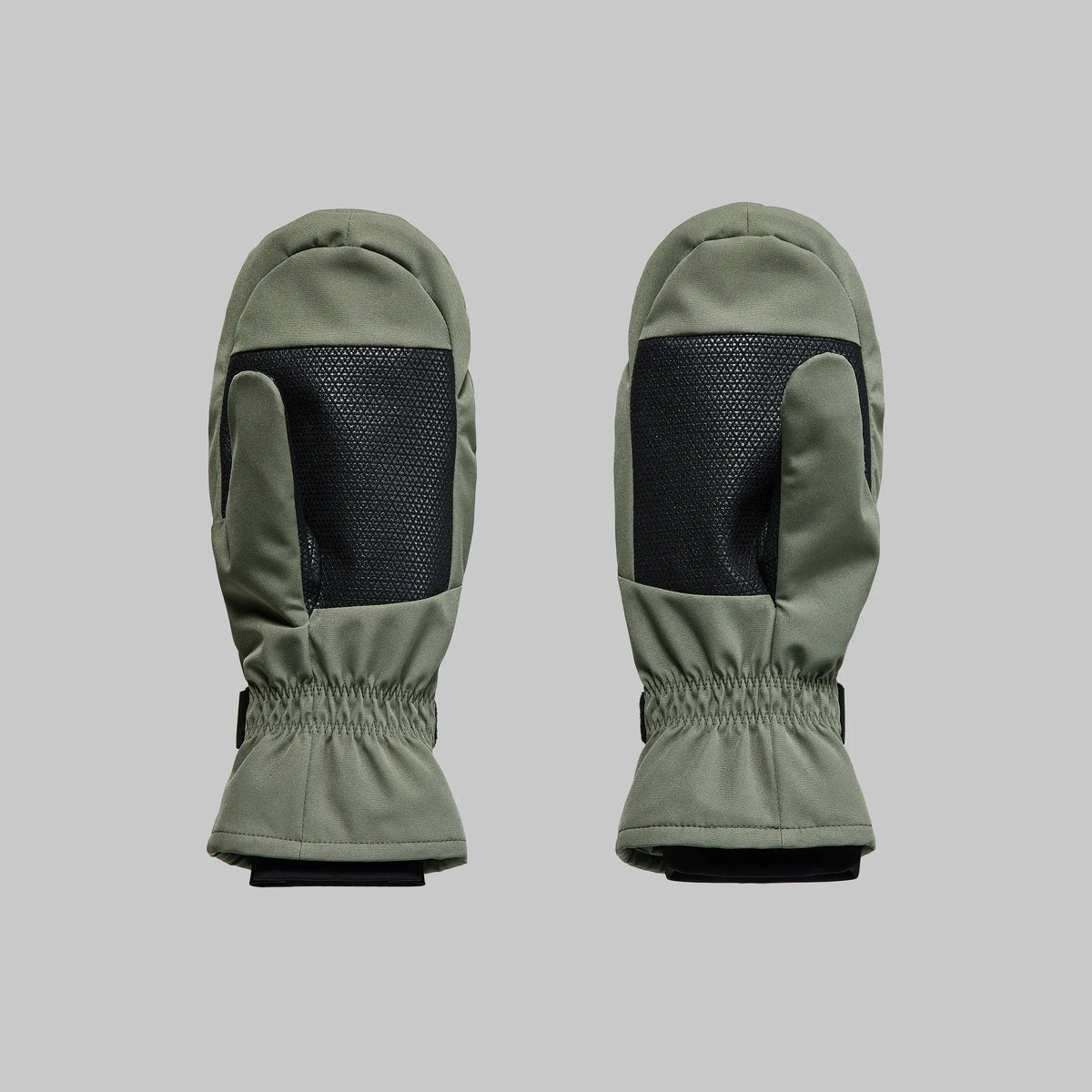 Waterfallproof Mitts. Green edition