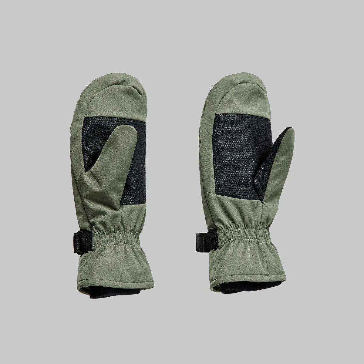 Waterfallproof Mitts. Green edition