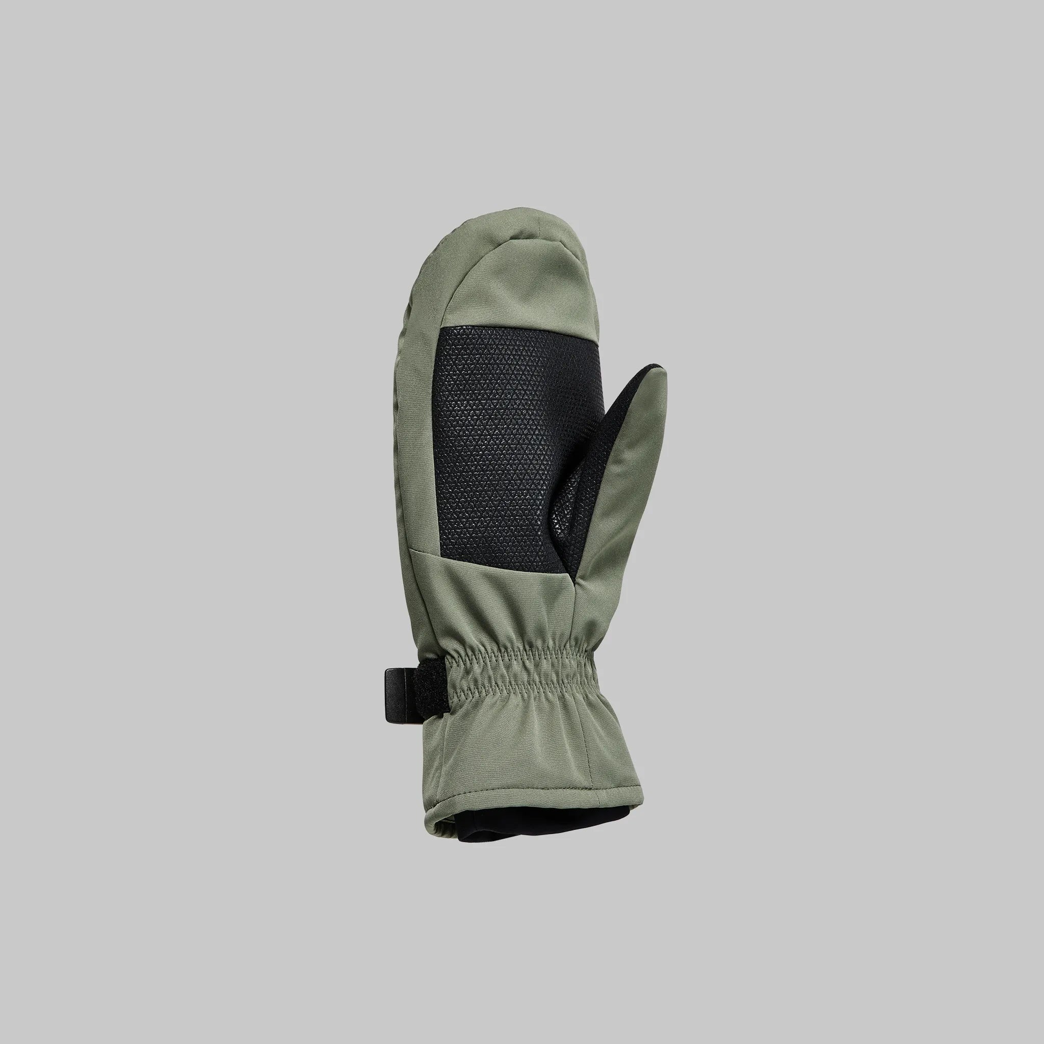 Waterfallproof Mitts. Green edition