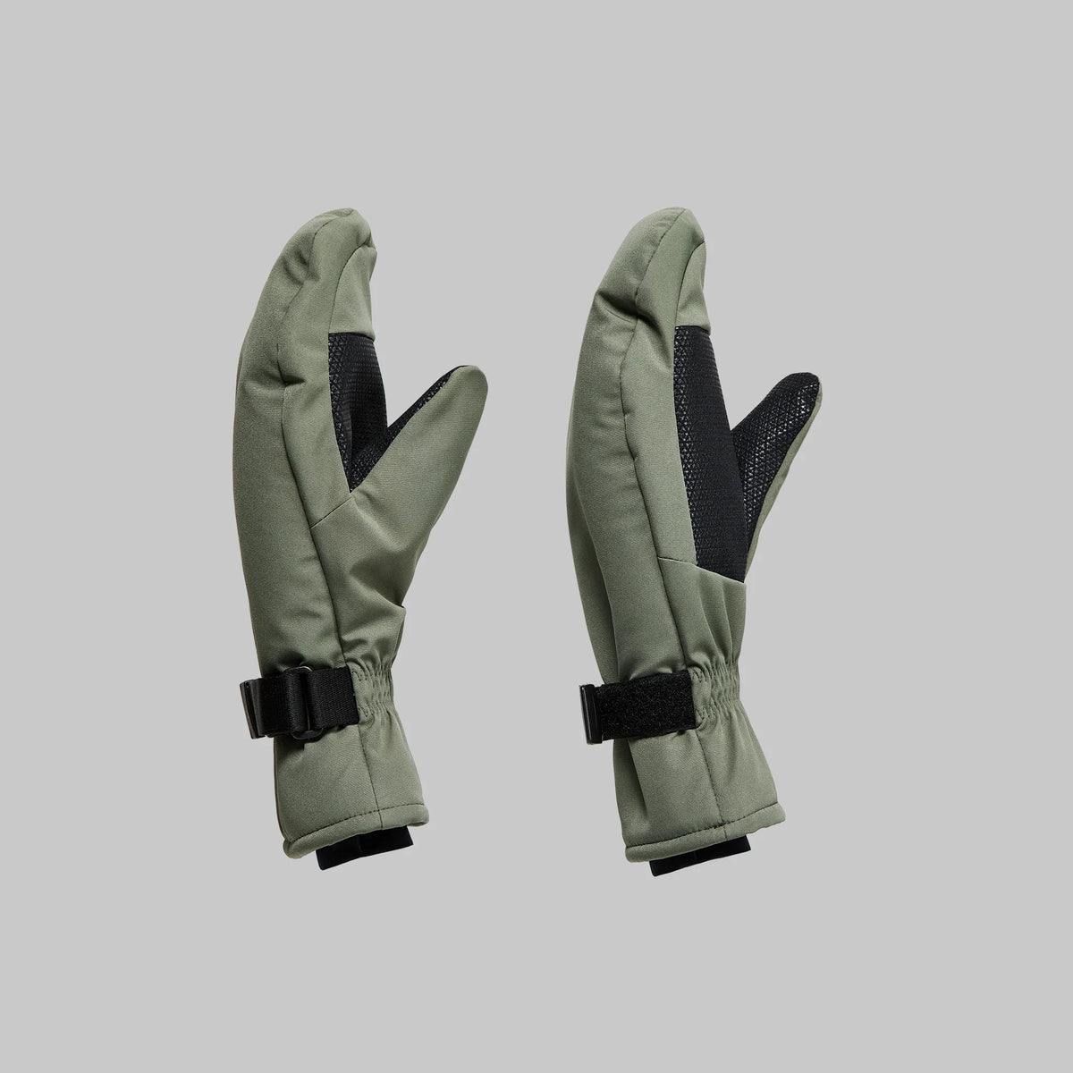 Waterfallproof Mitts. Green edition