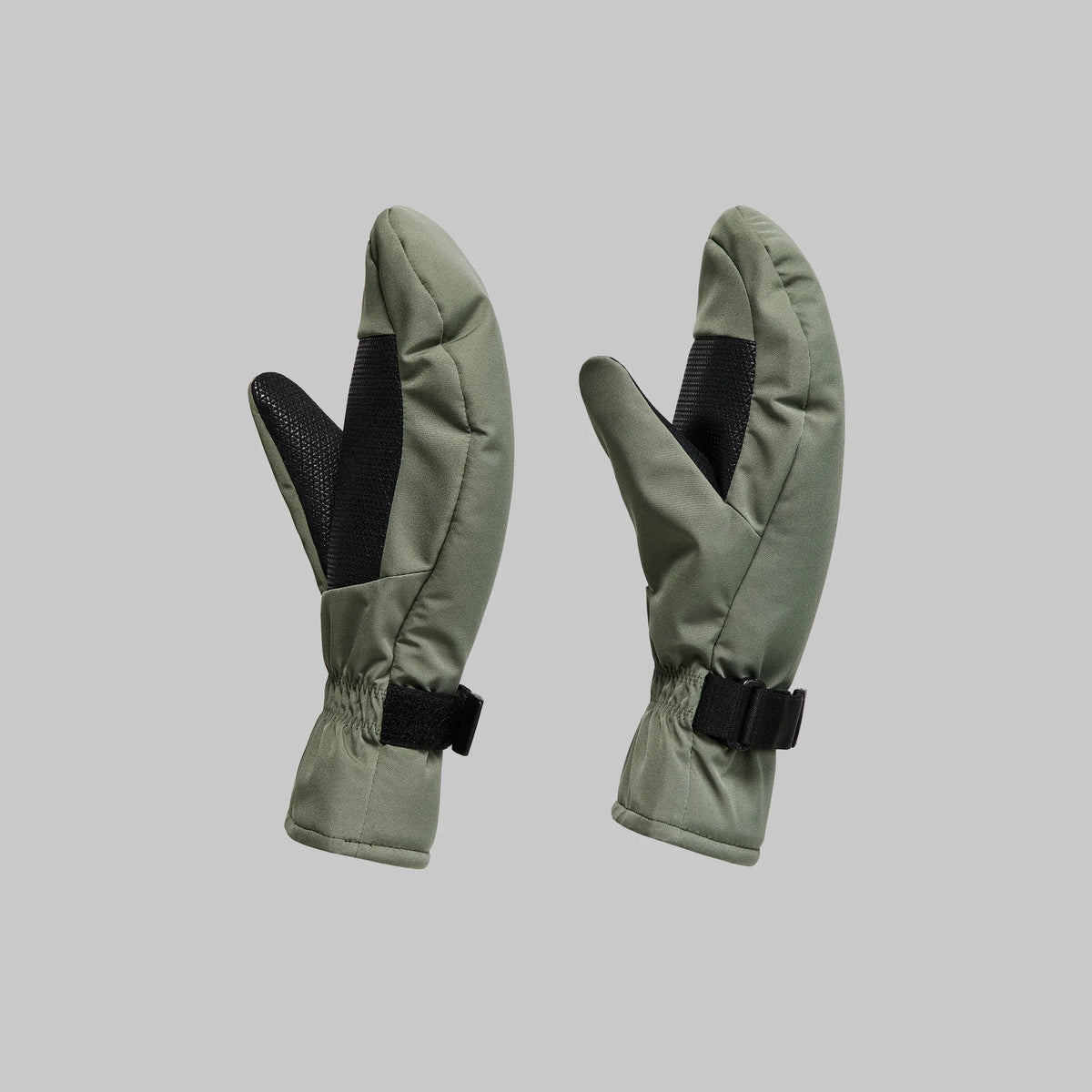 Waterfallproof Mitts. Green edition