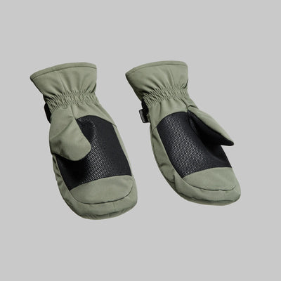 Waterfallproof Mitts. Green edition