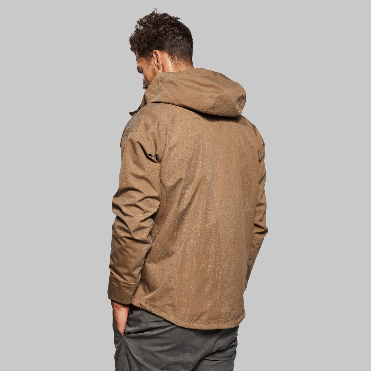 Waterfallproof Jacket. Tan edition