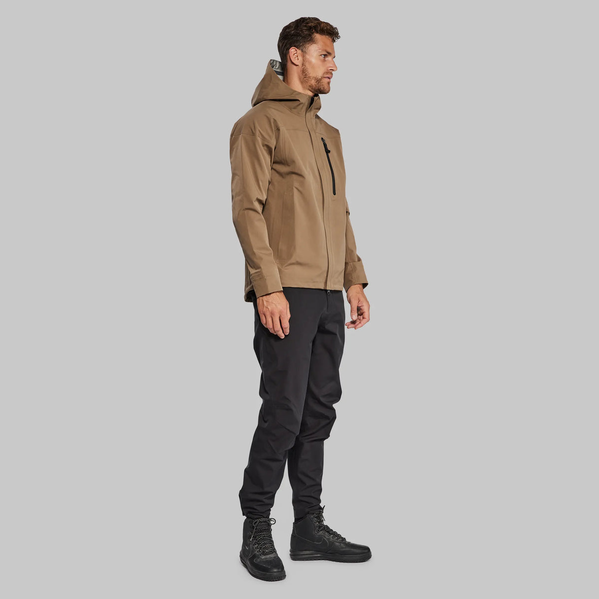 Waterfallproof Jacket. Tan edition