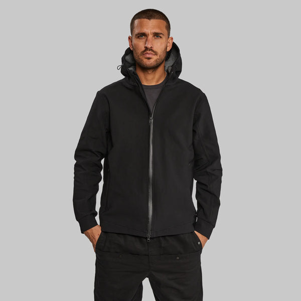 Indestructible Hoodie. Black edition Vollebak